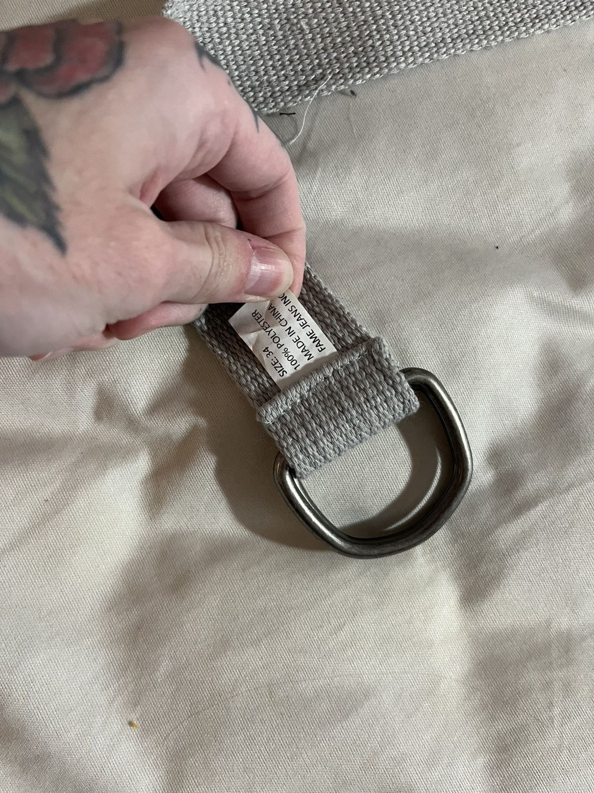 Other Grey belt skinny Size ONE SIZE - 2 Thumbnail