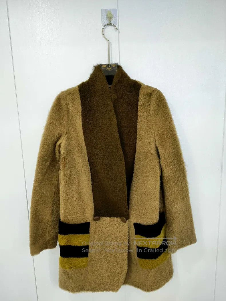 Max Mara Max Mara Patchwork Color Teddy Coat Size XS / US 0-2 / IT 36-38 - 1 Thumbnail