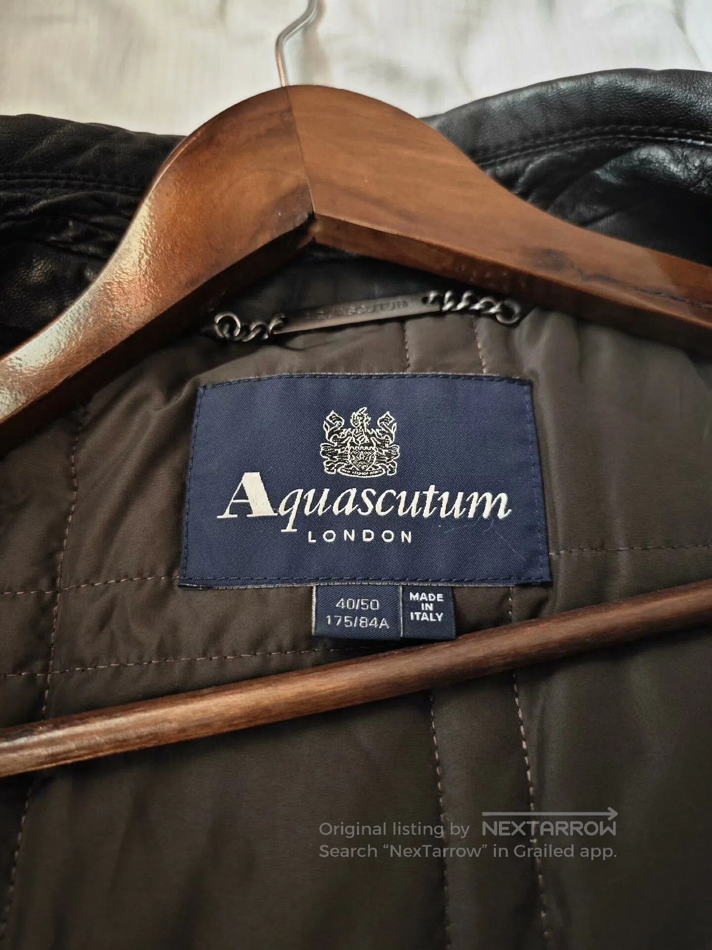 Aquascutum Black Aquascutum Sheepskin Leather Jacket. Size US M / EU 48-50 / 2 - 5 Thumbnail