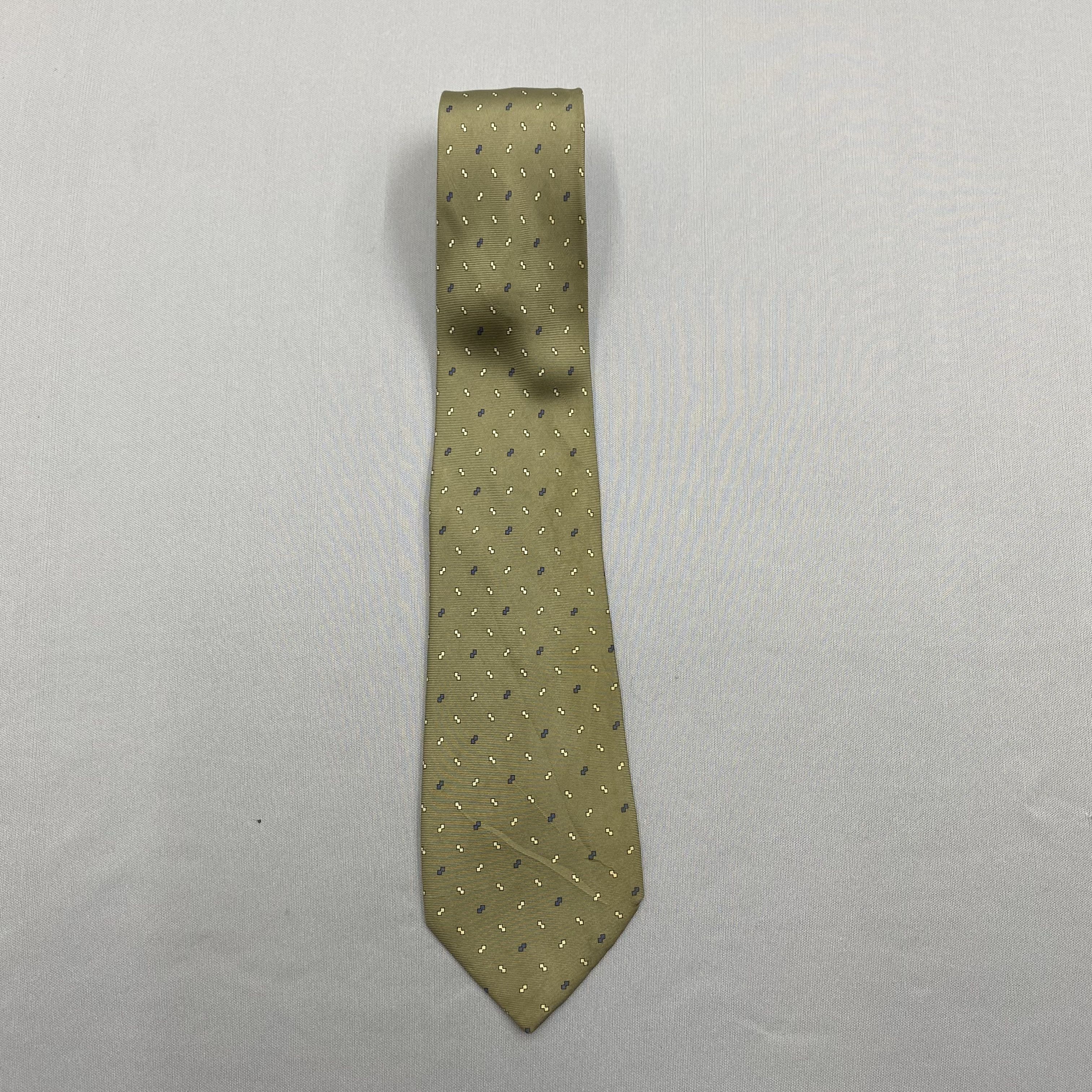Burberry Vintage Burberry SILK Necktie Cravate Pure Silk Neck Tie Size ONE SIZE - 3 Thumbnail
