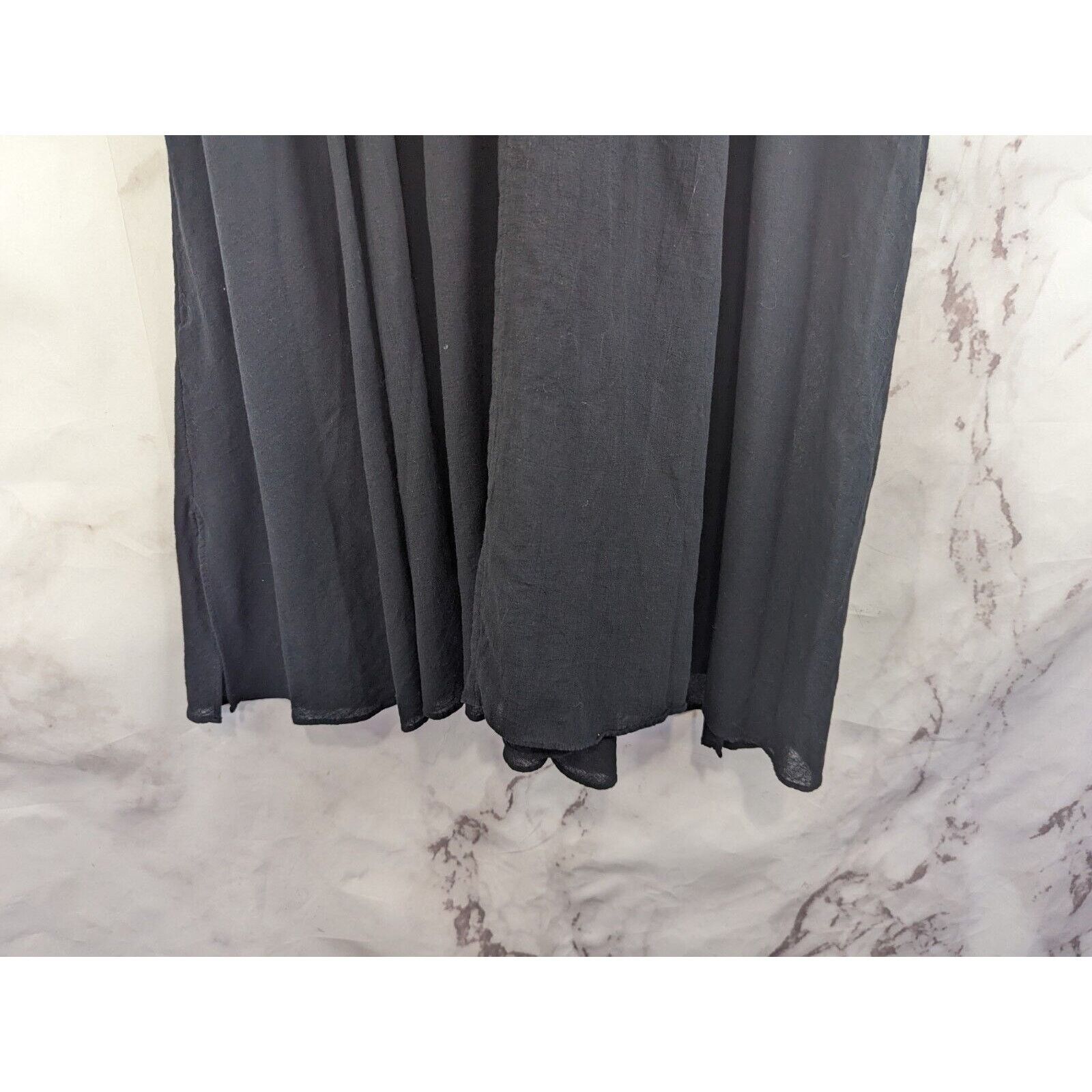 & Other Stories & Other Stories Dress Womens 2 XS Black Crepe Flowy Size XS / US 0-2 / IT 36-38 - 9 Thumbnail