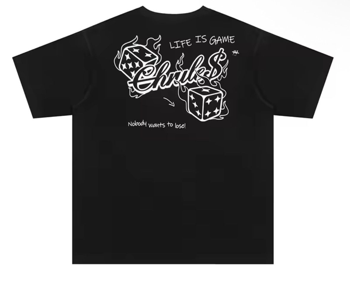 Other Streetwear Y2K Life is A Game Dice Cotton TShirt Size US XXL / EU 58 / 5 - 1 Thumbnail