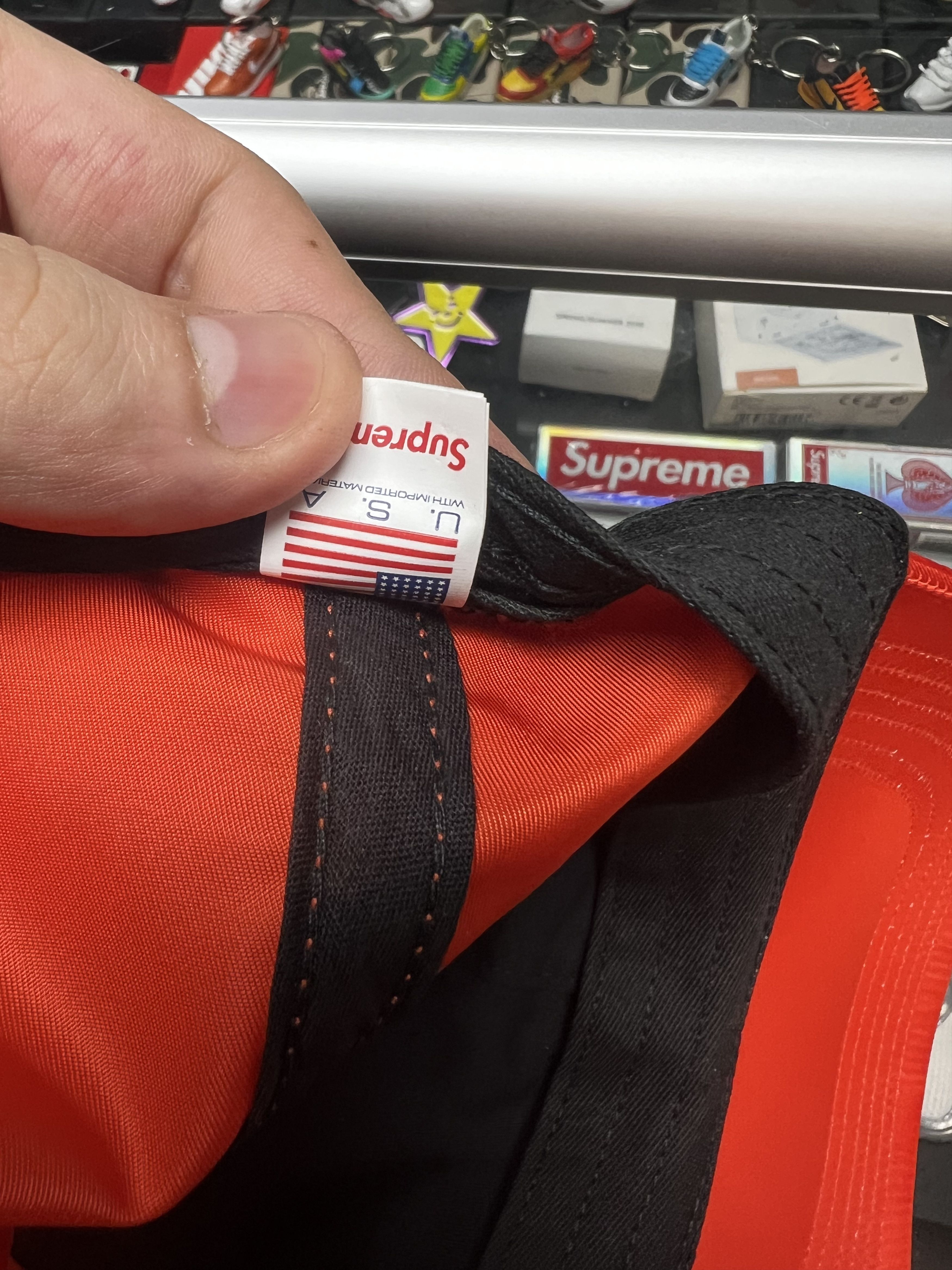 Supreme Supreme Enamel Hat Orange Brand New Size ONE SIZE - 3 Thumbnail