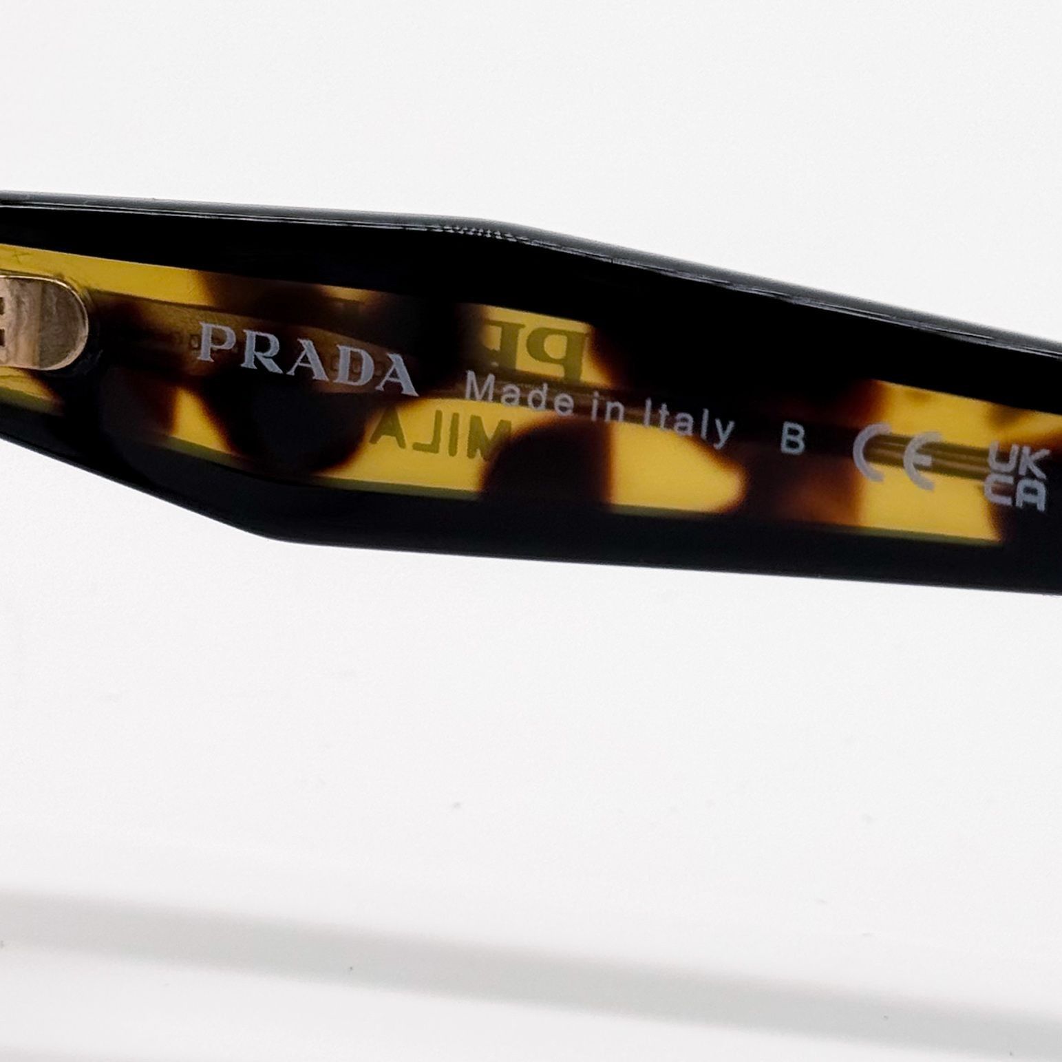 Prada NEW PRADA PRB07VD 3891O1 EYEGLASSES WOMEN BLACK/HAVANA EYEWE Size ONE SIZE - 8 Thumbnail