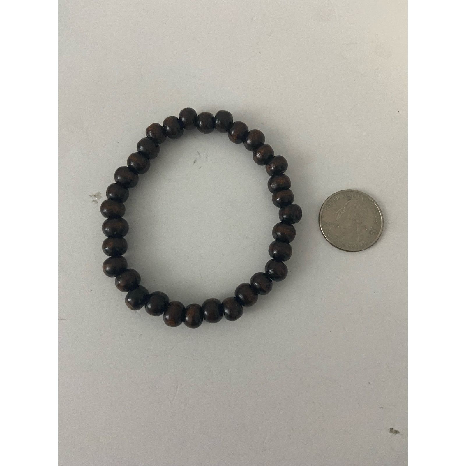 Handmade wood bead bracelet Size ONE SIZE - 4 Thumbnail