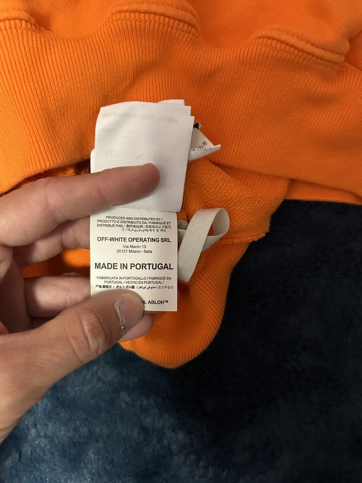 Off-White Off white crewneck Size US S / EU 44-46 / 1 - 7 Thumbnail