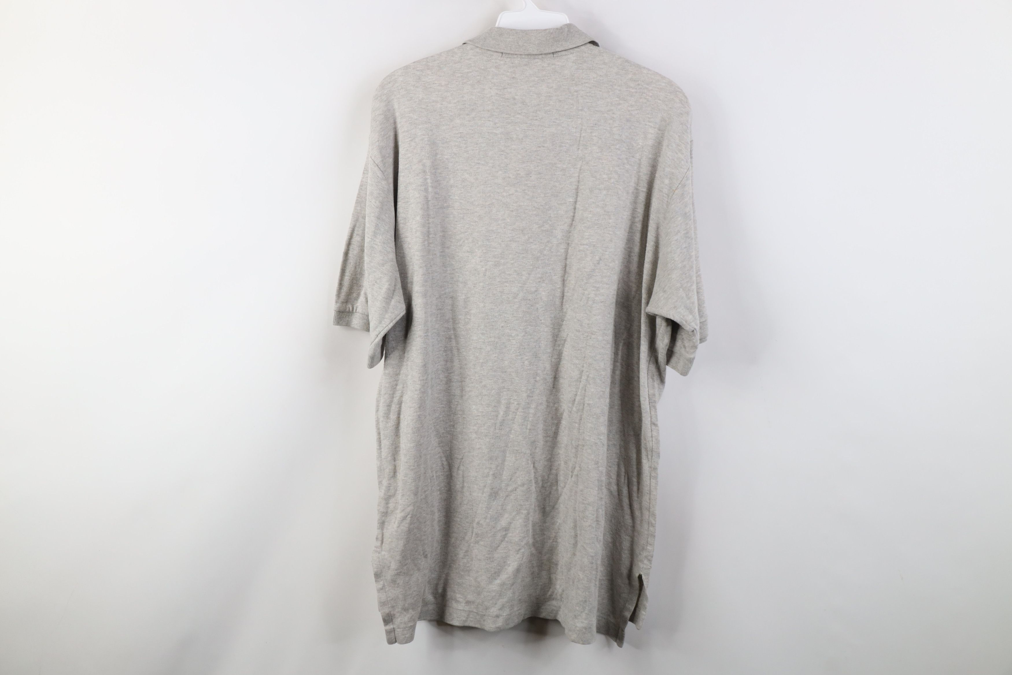 Ralph Lauren Vintage 90s Ralph Lauren Cotton Golf Polo Shirt Heather Gray Size US M / EU 48-50 / 2 - 13 Thumbnail