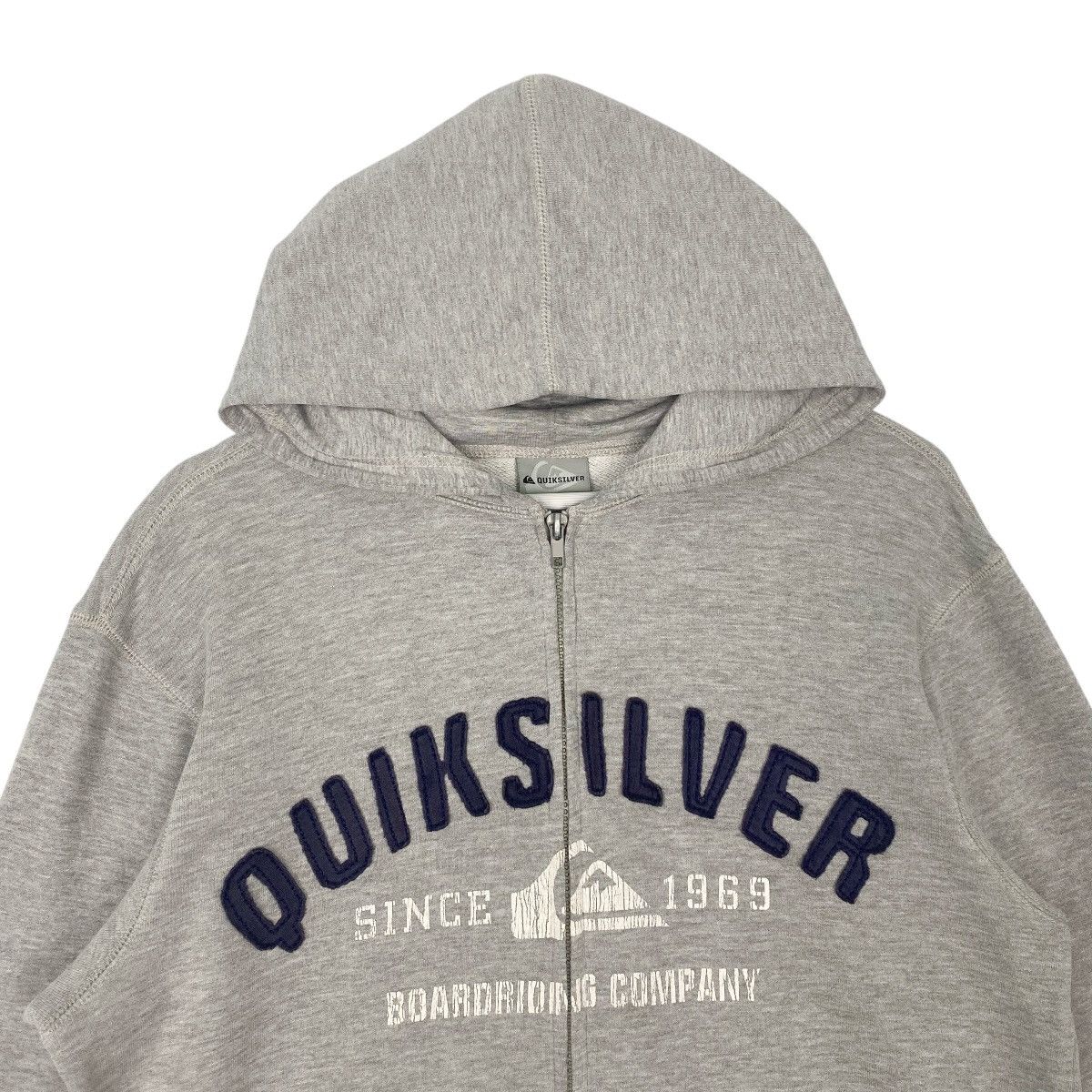 Vintage Vintage Quiksilver Sweatshirt Crewneck Gray Big Logo Size M Size US M / EU 48-50 / 2 - 4 Thumbnail