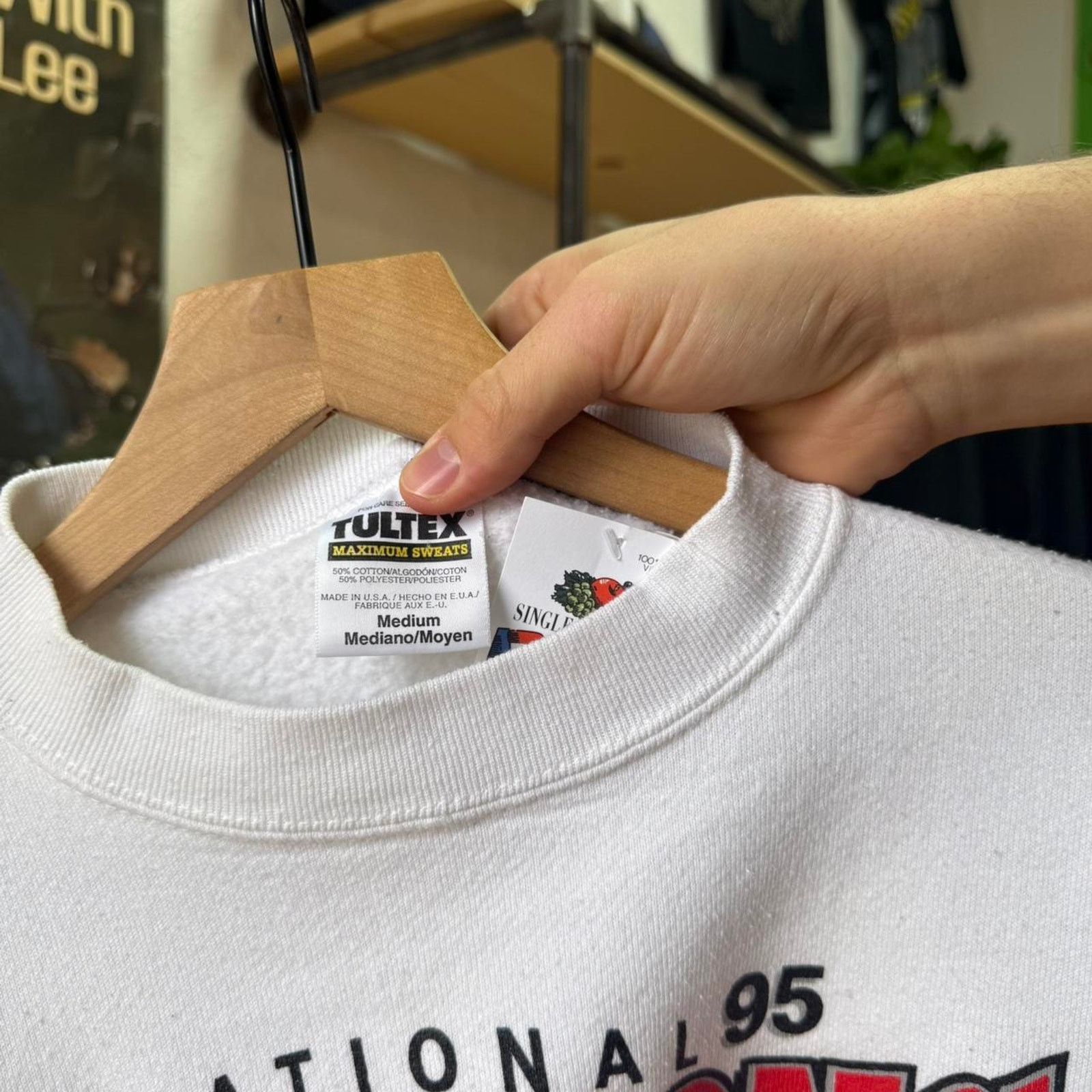 Tultex × Vintage Vintage 90s Nebraska National Champions Football Crewneck Size US M / EU 48-50 / 2 - 6 Thumbnail