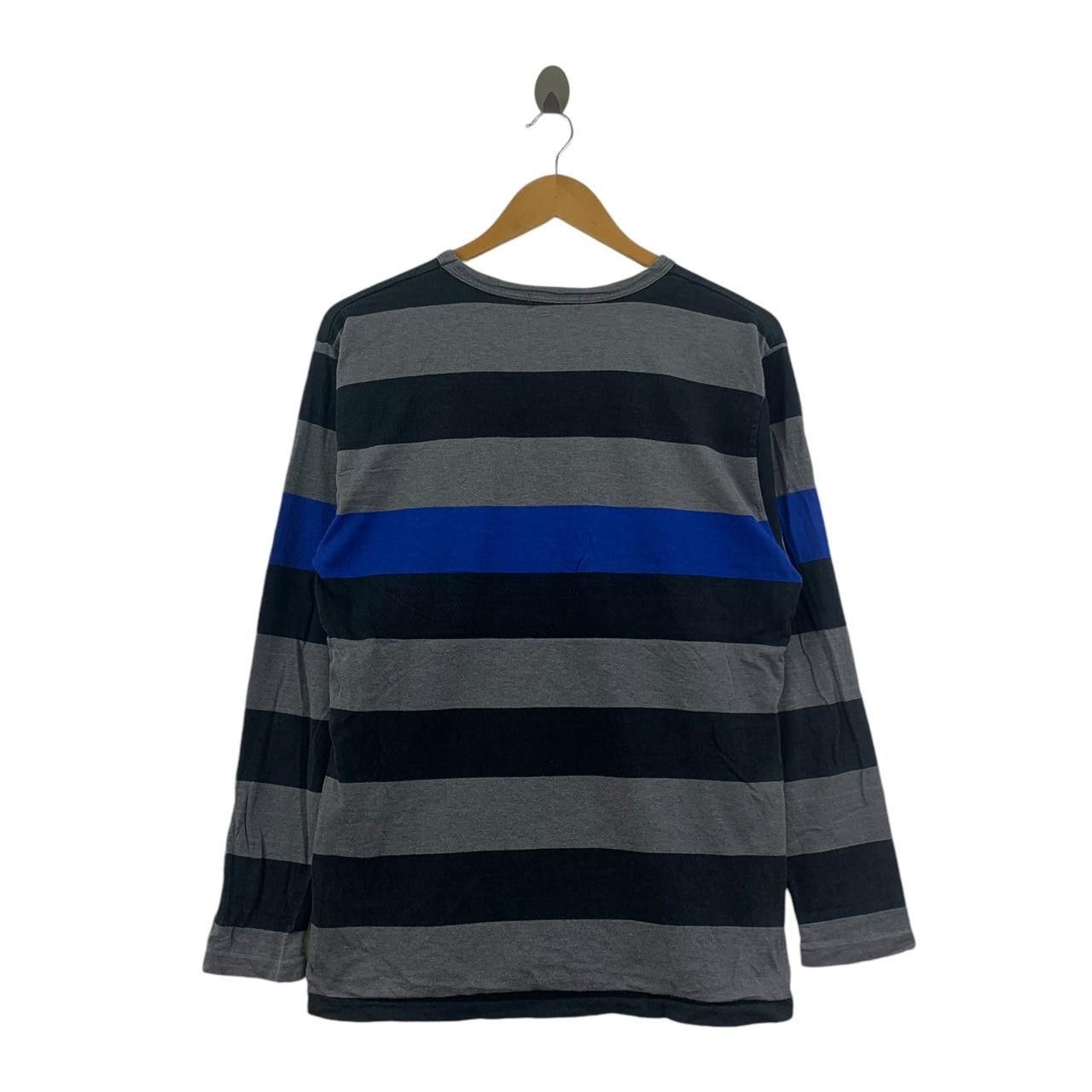 Vintage Vintage CRICROSS JAPAN DESIGNER Striped Tee Shirt Top Size S / US 4 / IT 40 - 4 Thumbnail