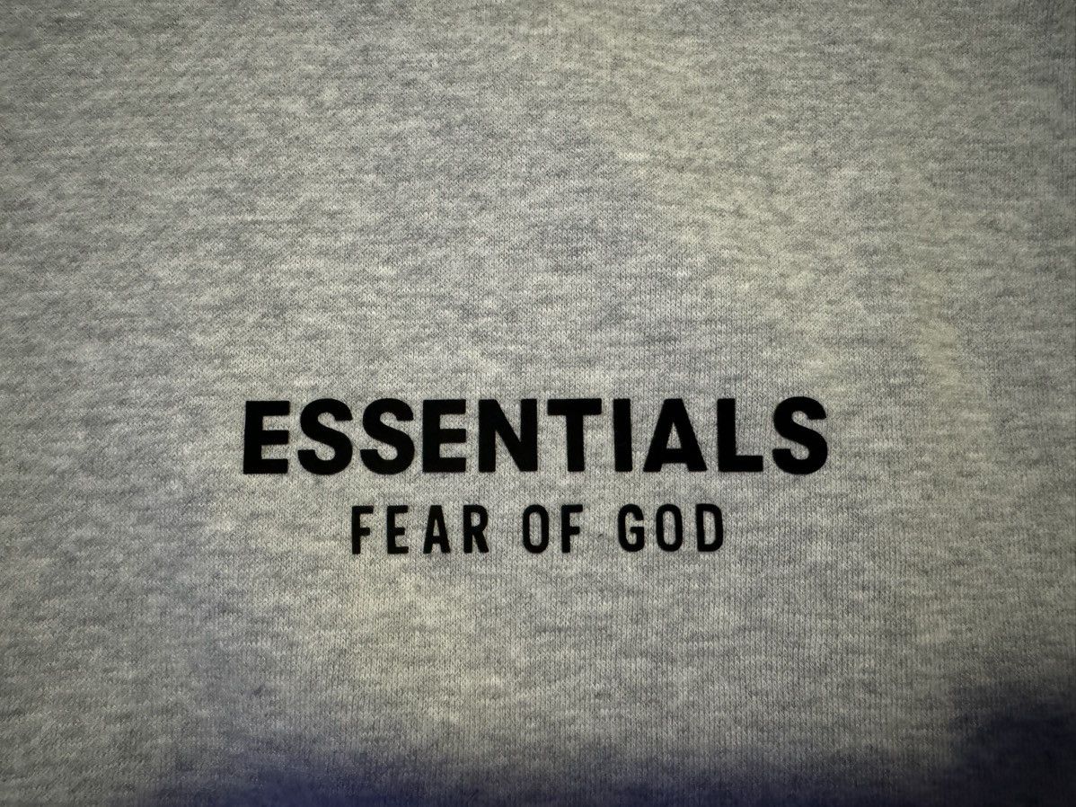 Essentials Essentials FOG FW24 Light Heather Gray Hoodie Size Medium Size US M / EU 48-50 / 2 - 3 Thumbnail
