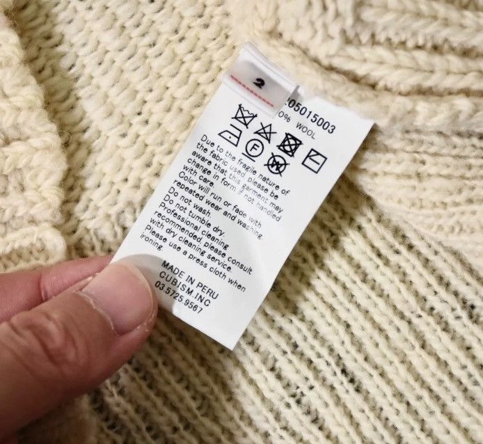 Visvim Visvim 19aw Highland V-Neck P.W. sweater2412-Nextarrow Size US M / EU 48-50 / 2 - 7 Thumbnail