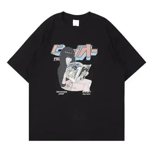 Hypebeast × Individualized Shirts Cartoon Harajuku Anime Kawaii Graphic T-Shirt Size US L / EU 52-54 / 3 - 1 Thumbnail