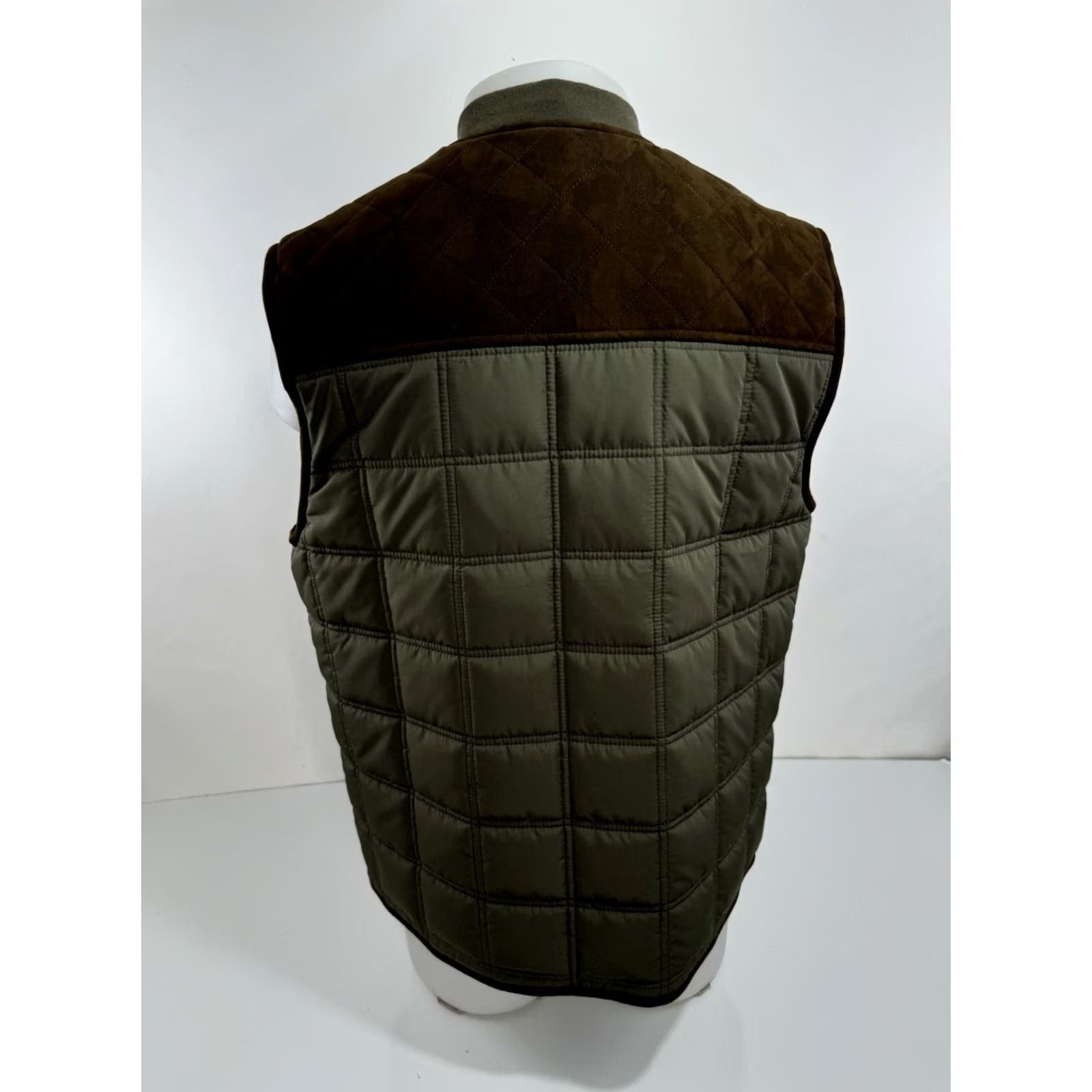 Vintage J. L. POWELL Vest Padded Hunting Western Mens M Green - MINT Size US M / EU 48-50 / 2 - 3 Thumbnail
