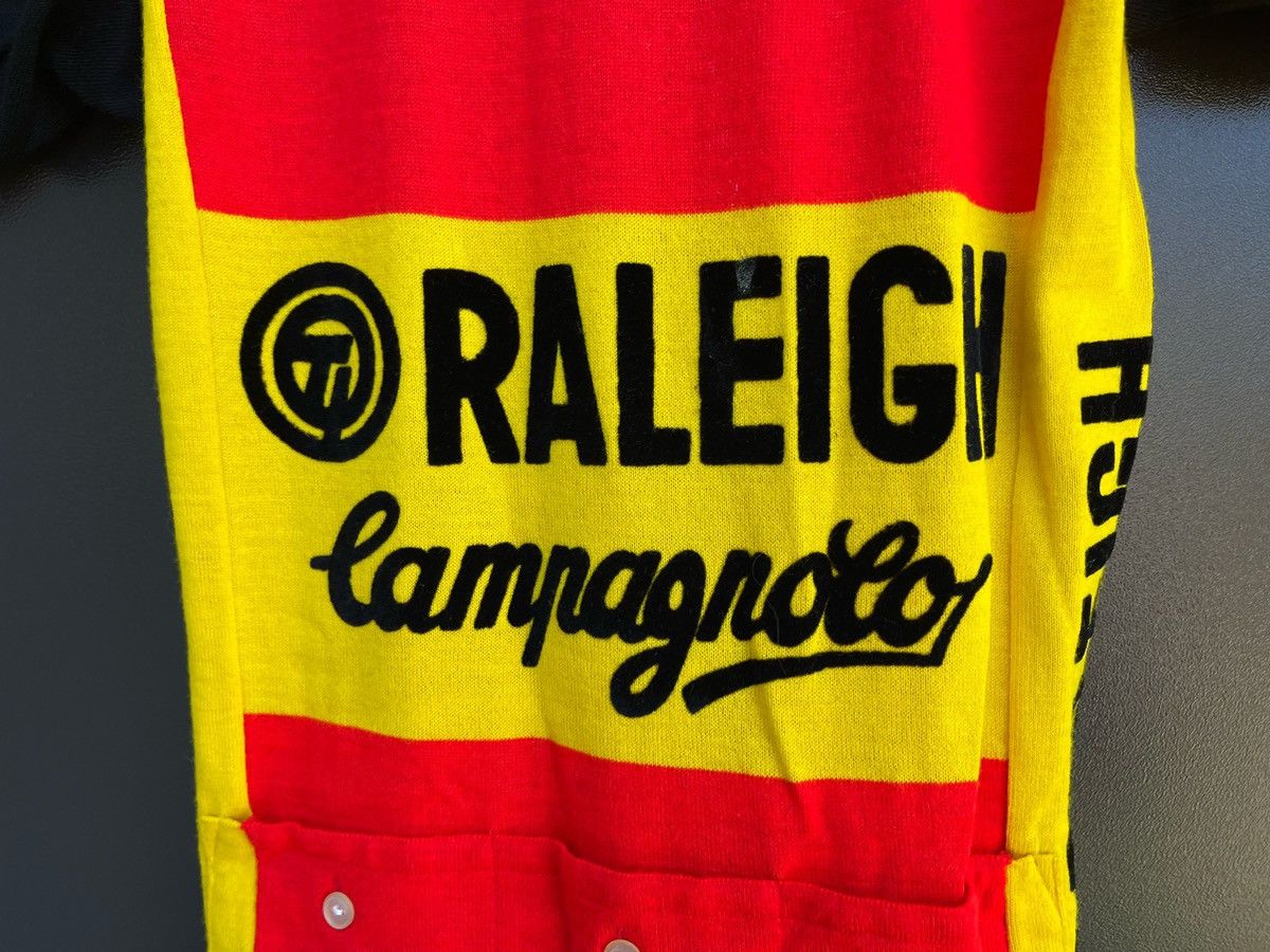 Rapha RALEIGH Campagnolo Wool Shirt Cycling Jersey MOA Sport Italy Size US S / EU 44-46 / 1 - 14 Thumbnail