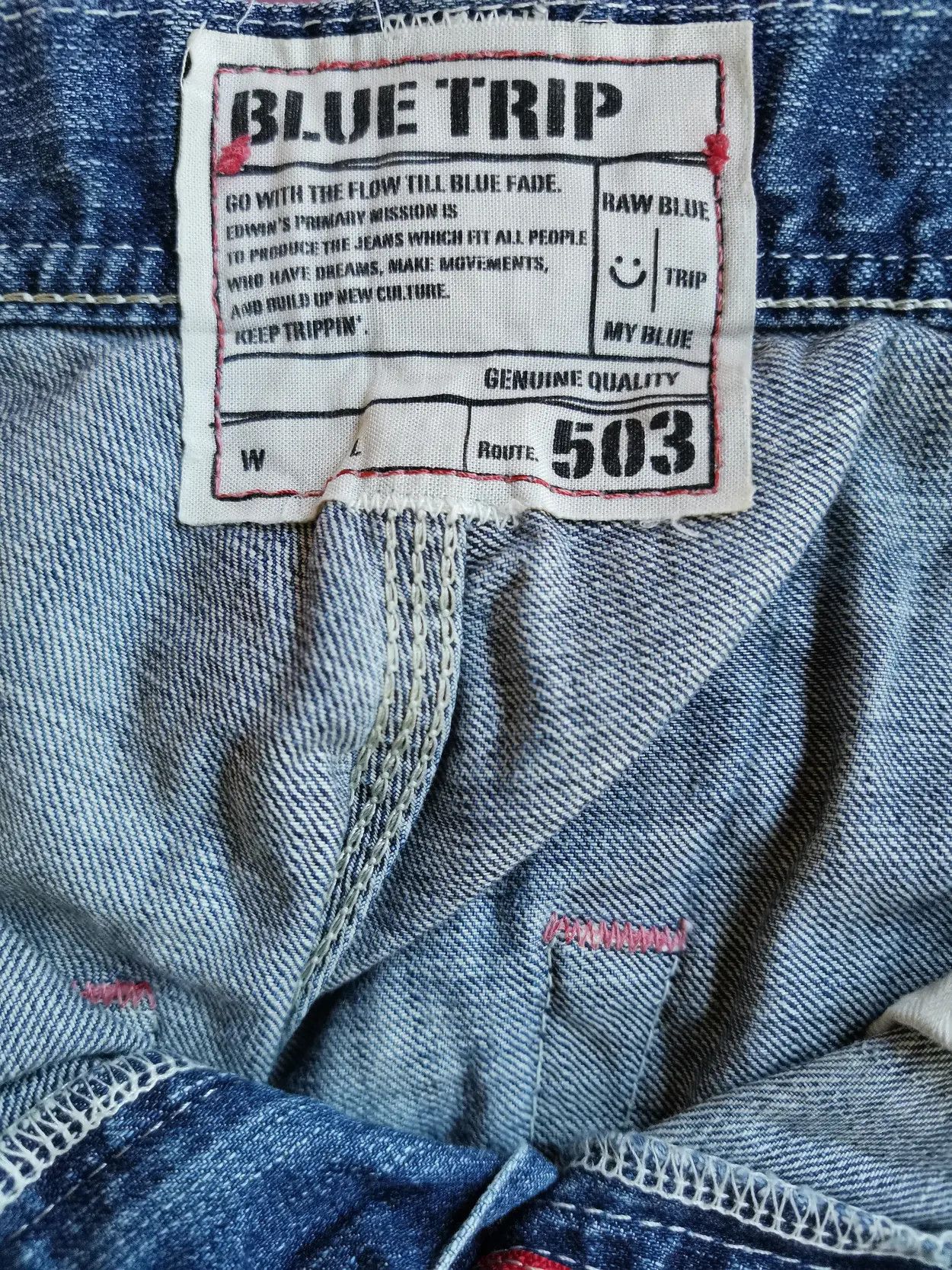 Edwin Rare!!! Edwin Blue Trip Tactical Cargo Multipocket Pants Size US 32 / EU 48 - 3 Thumbnail