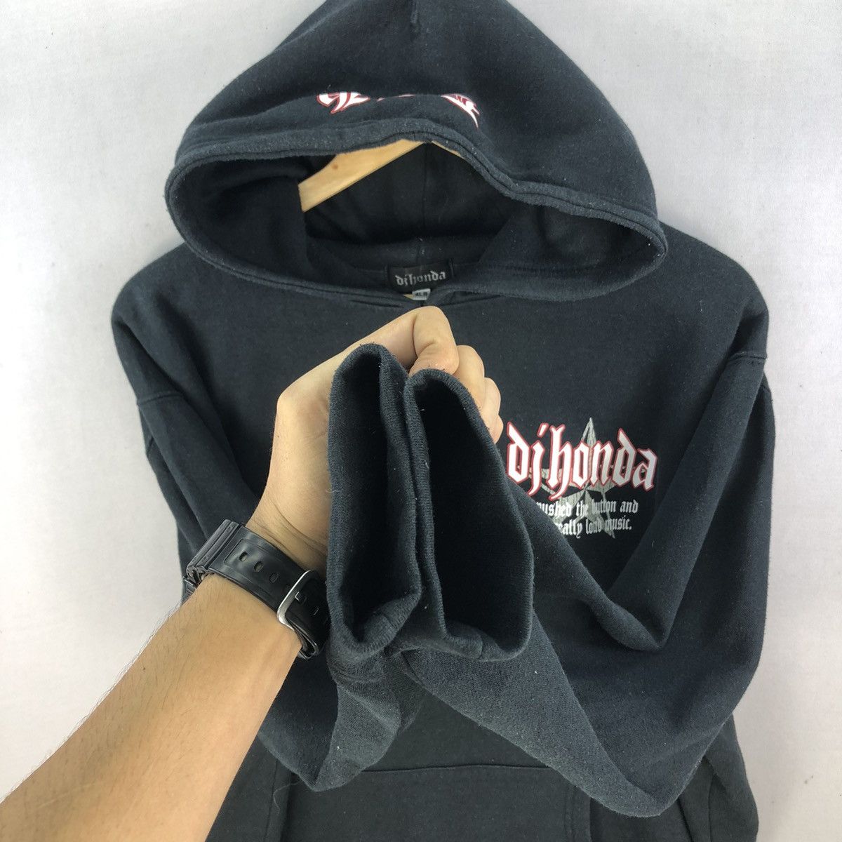 Other Vintage 2000s Dj Honda “Play Loud Music” Hoodies Size US XL / EU 56 / 4 - 11 Thumbnail