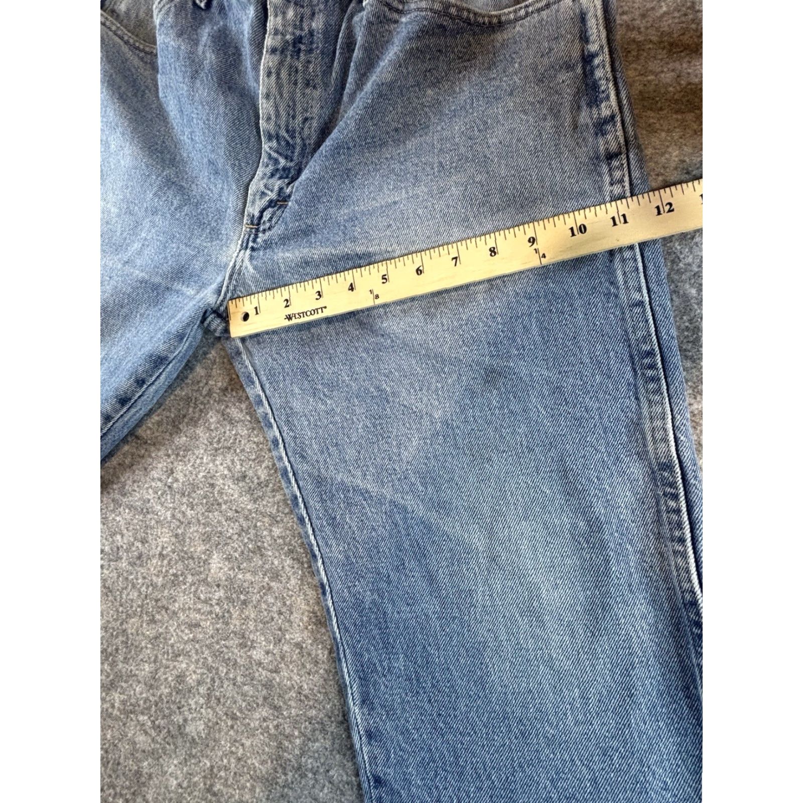 Wrangler Wrangler Jeans Men's Regular Fit 34x29 Denim Cotton 5-Pocket Cowboy Blue Light Wash Regular Mens Jeans Size US 34 / EU 50 - 2 Thumbnail