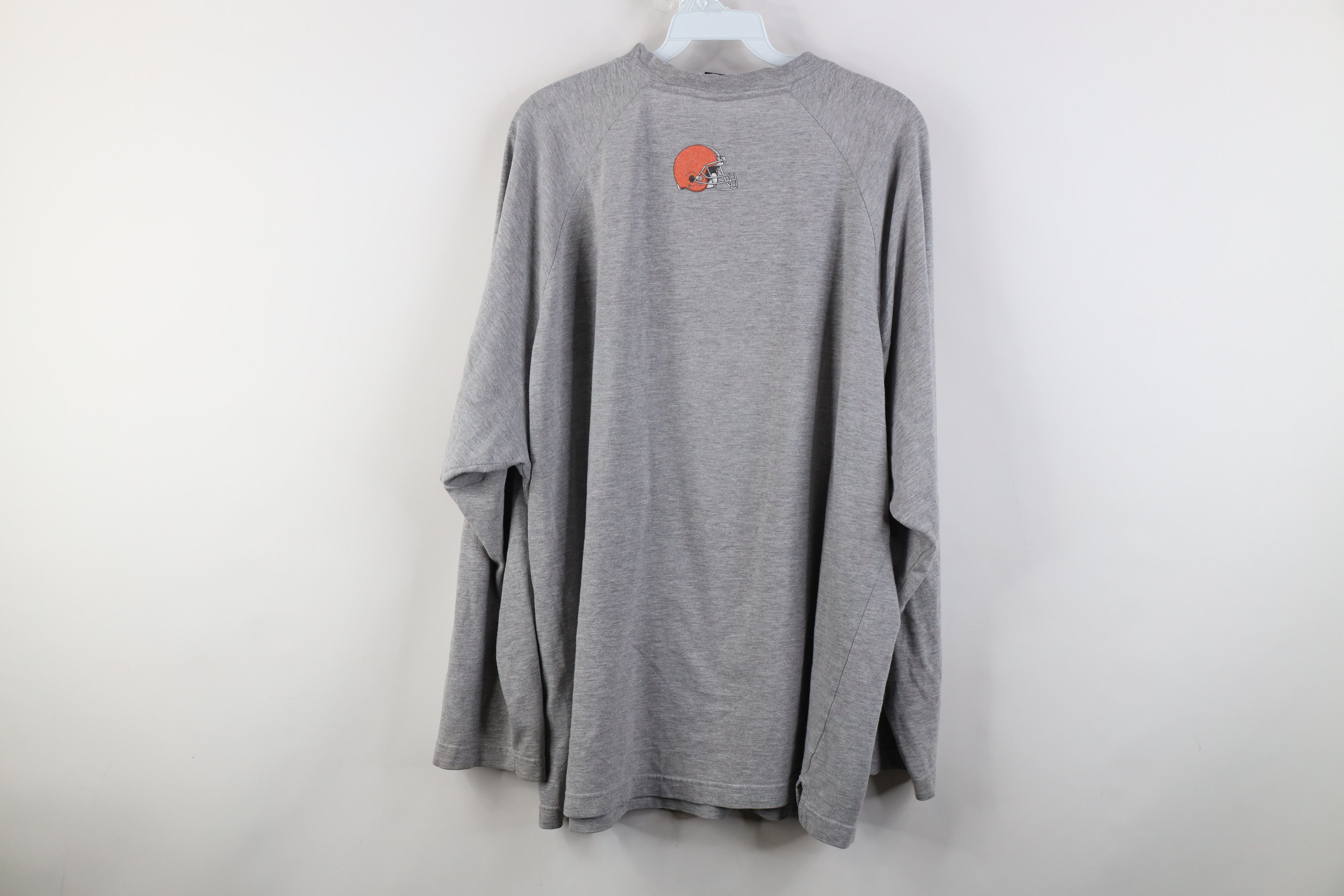 Vintage Vintage 90s Cleveland Browns Football Long Sleeve T-Shirt Size US L / EU 52-54 / 3 - 13 Thumbnail