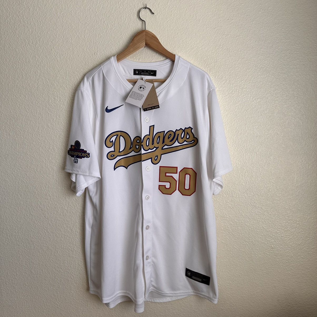 Nike Los Angeles Dodgers Mookie Betts 2025 Jersey Size 2XL XXL Size US XXL / EU 58 / 5 - 1 Thumbnail