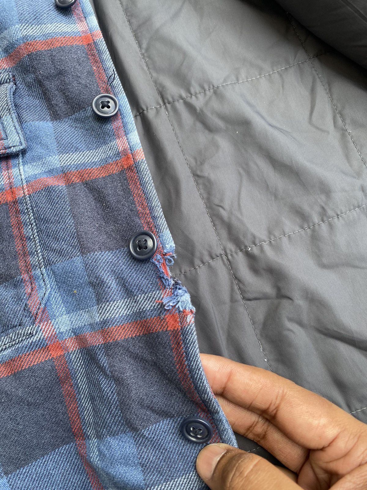 L.L. Bean Vintage Y2K L.L Bean Quilted Lined Plaid Shirt Jacket Size US XL / EU 56 / 4 - 10 Thumbnail