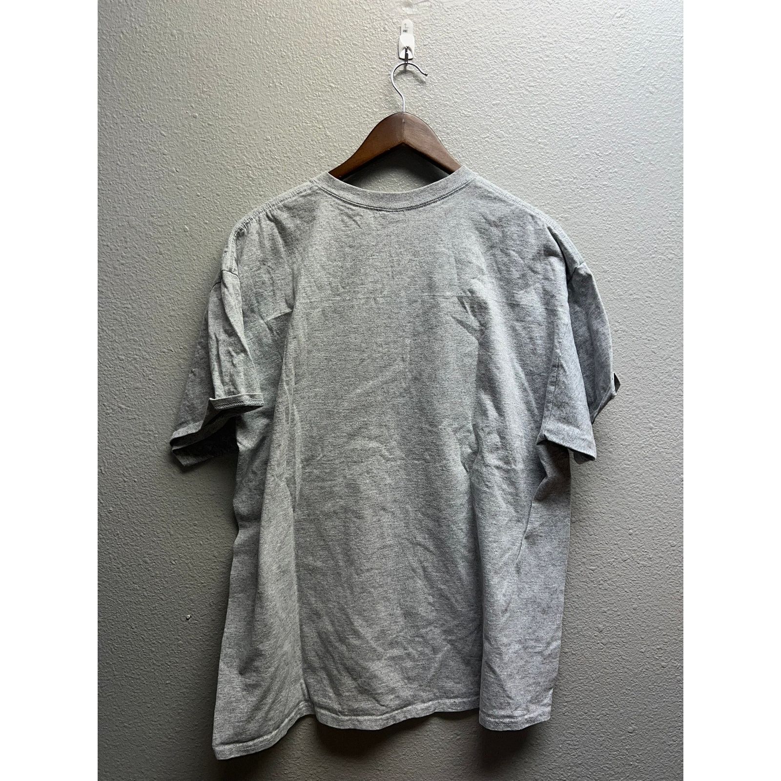 Gildan US Space & Rocket Center Shirt Rocketship America Gray Tee Size US XL / EU 56 / 4 - 7 Thumbnail