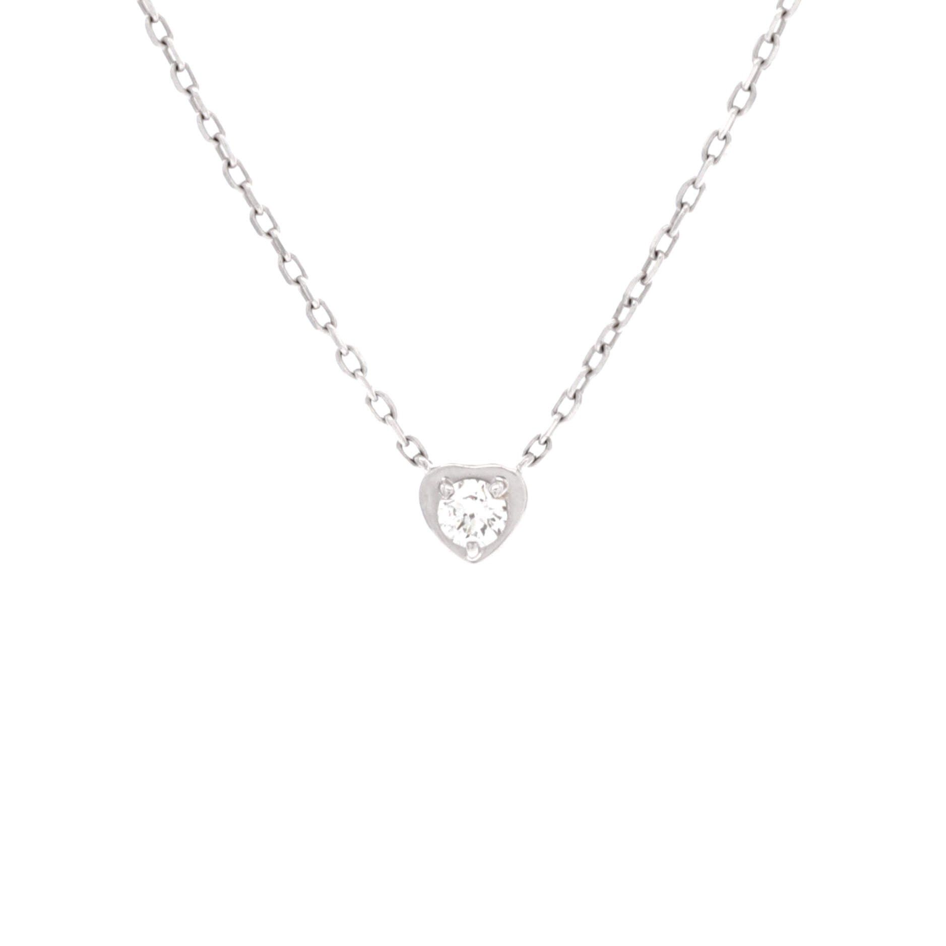 Cartier D'Amour Heart Pendant Necklace Size ONE SIZE - 1 Thumbnail