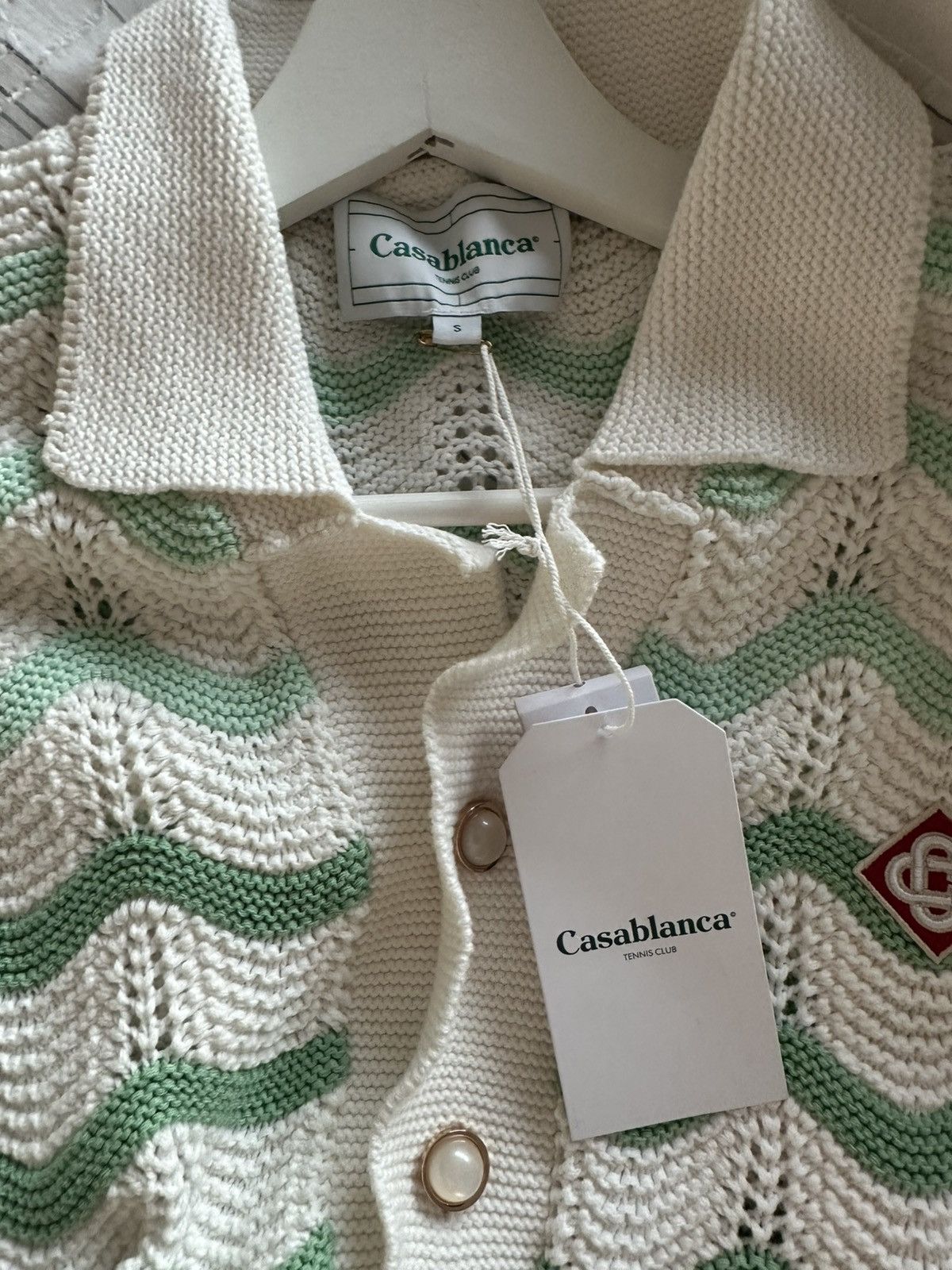 Casablanca Casablanca Gradient Wave Texture Shirt Size US S / EU 44-46 / 1 - 6 Thumbnail