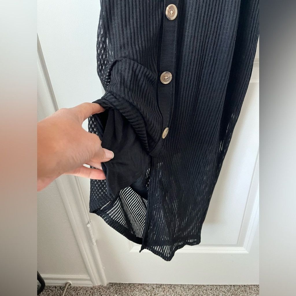 Express Black Midi Dress - S Size S / US 4 / IT 40 - 4 Thumbnail