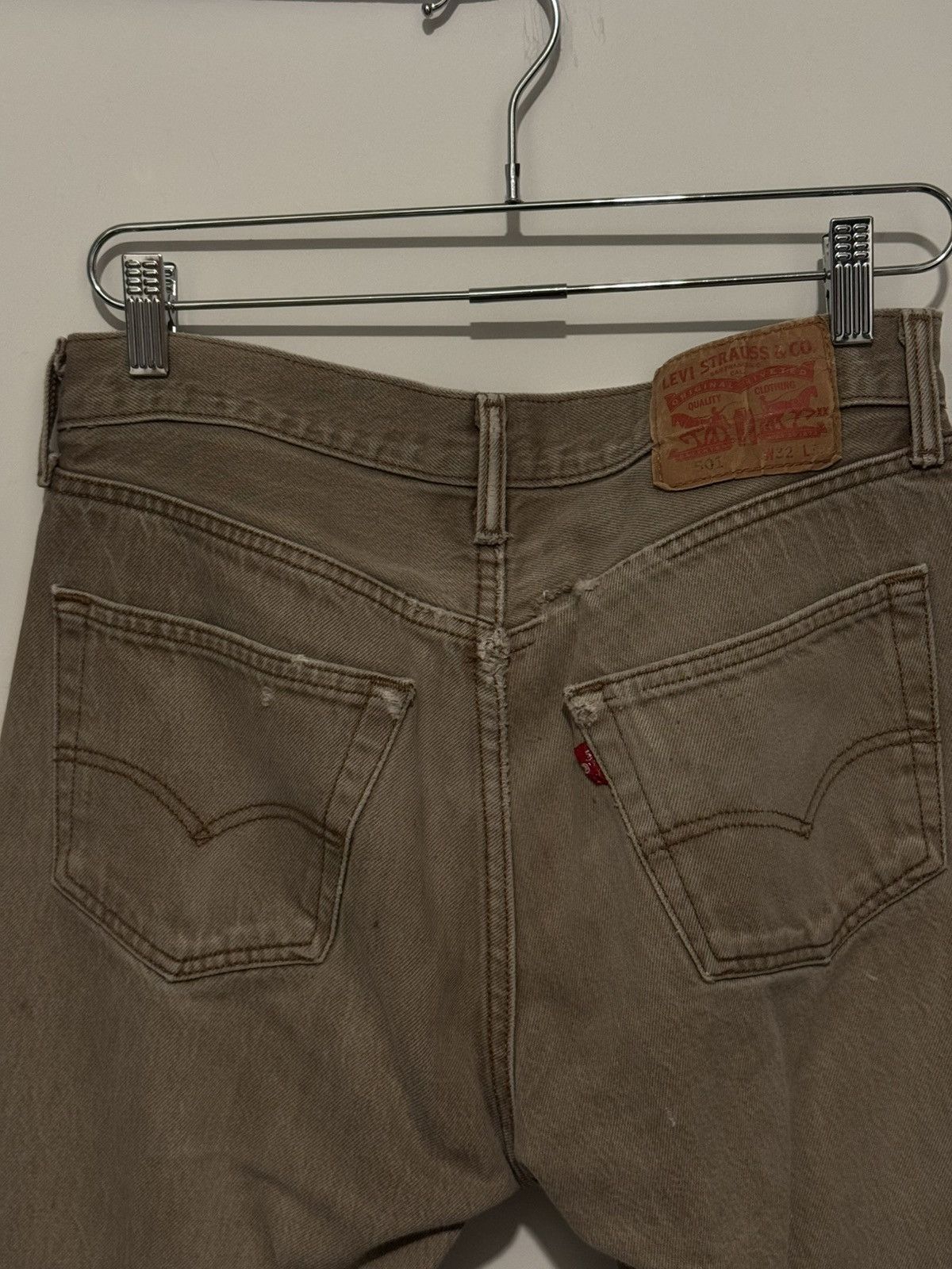 Levi's Vintage Clothing 1990’s levis 501 Size US 30 / EU 46 - 3 Thumbnail