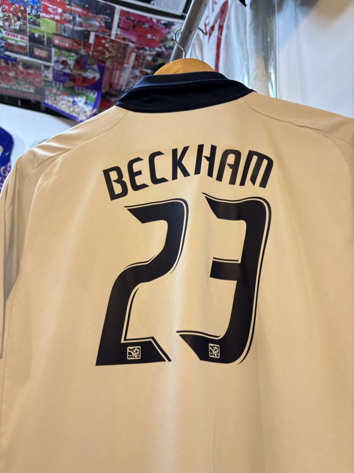 Adidas Vintage 2003-2004 LA Galaxy BECKHAM 23 Size US M / EU 48-50 / 2 - 2 Thumbnail