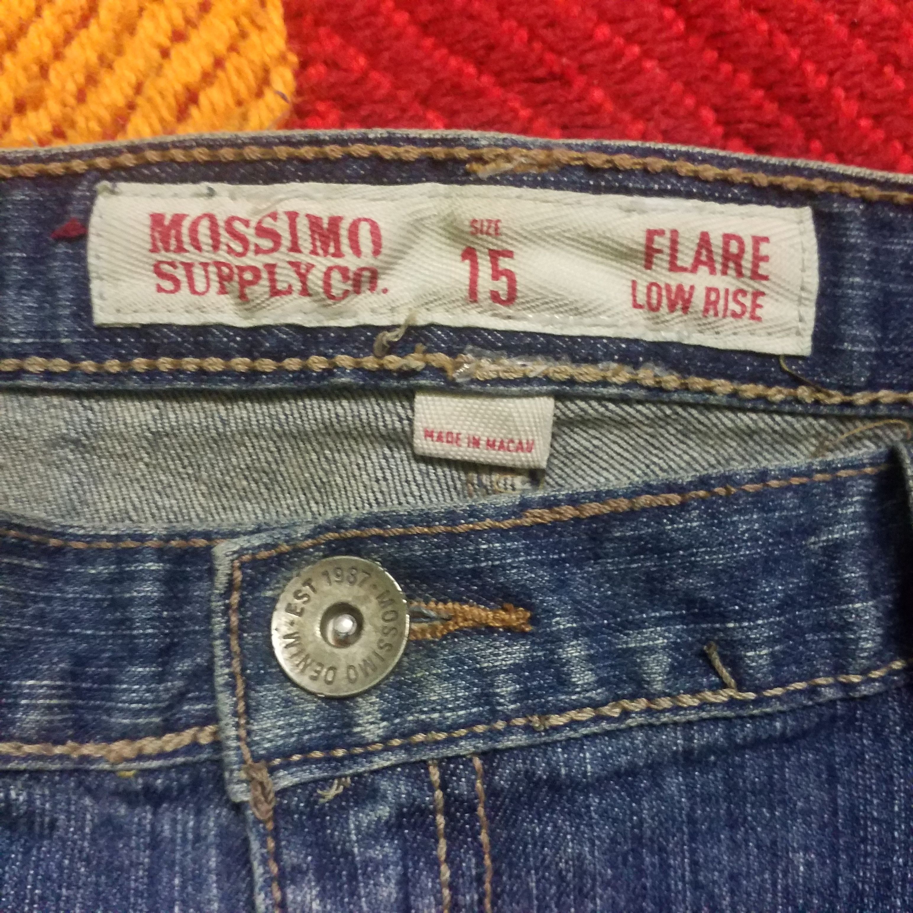 Mossimo ELASTIC MOSSIMO FLARE LOW RISE Size 36" / US 14 / IT 50 - 4 Thumbnail