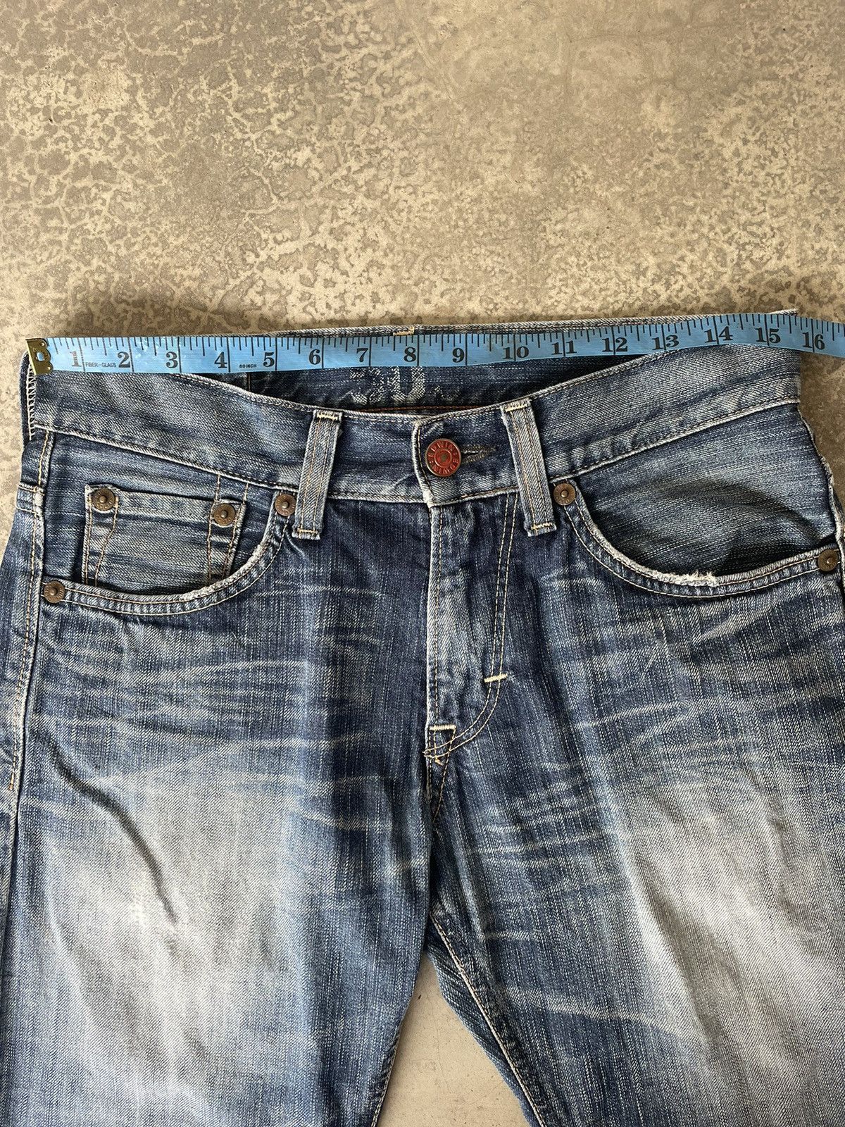 Edwin Edwin Blue Trip Faded Jeans Size US 30 / EU 46 - 8 Thumbnail