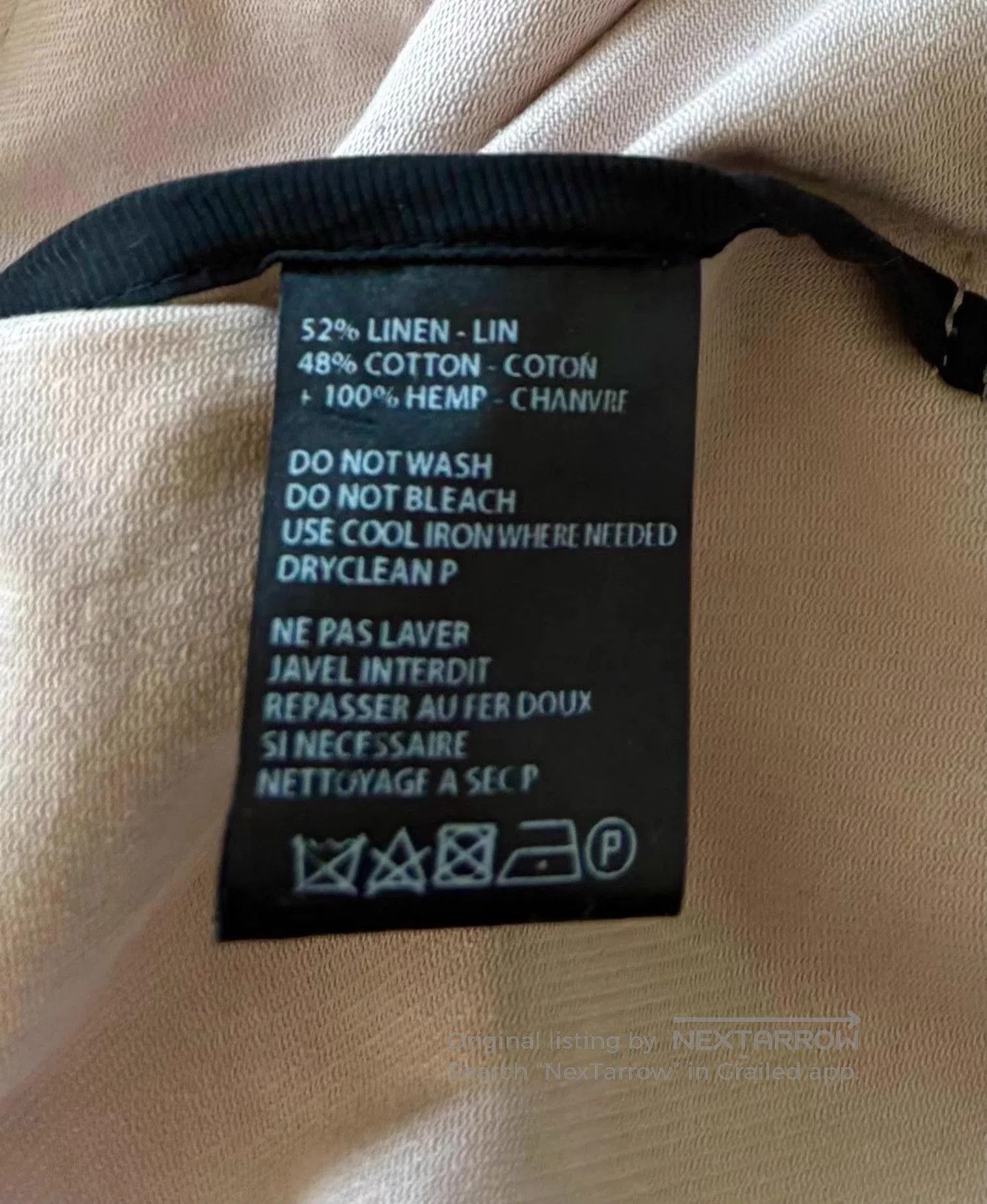Ann Demeulemeester Pink Light Jacket with Black Trim . Size US S / EU 44-46 / 1 - 6 Thumbnail