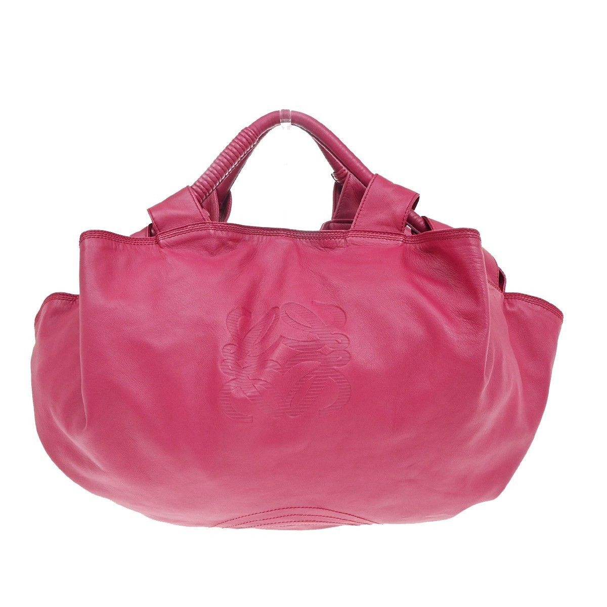Loewe Loewe Anagram Logo Nappa Aire Hand Bag Leather Size ONE SIZE - 1 Thumbnail