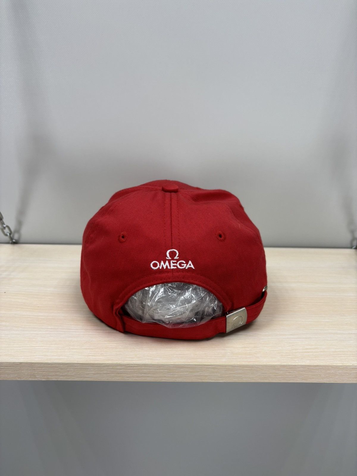 Omega Mens cap Omega Color Red Size ONE SIZE - 5 Thumbnail