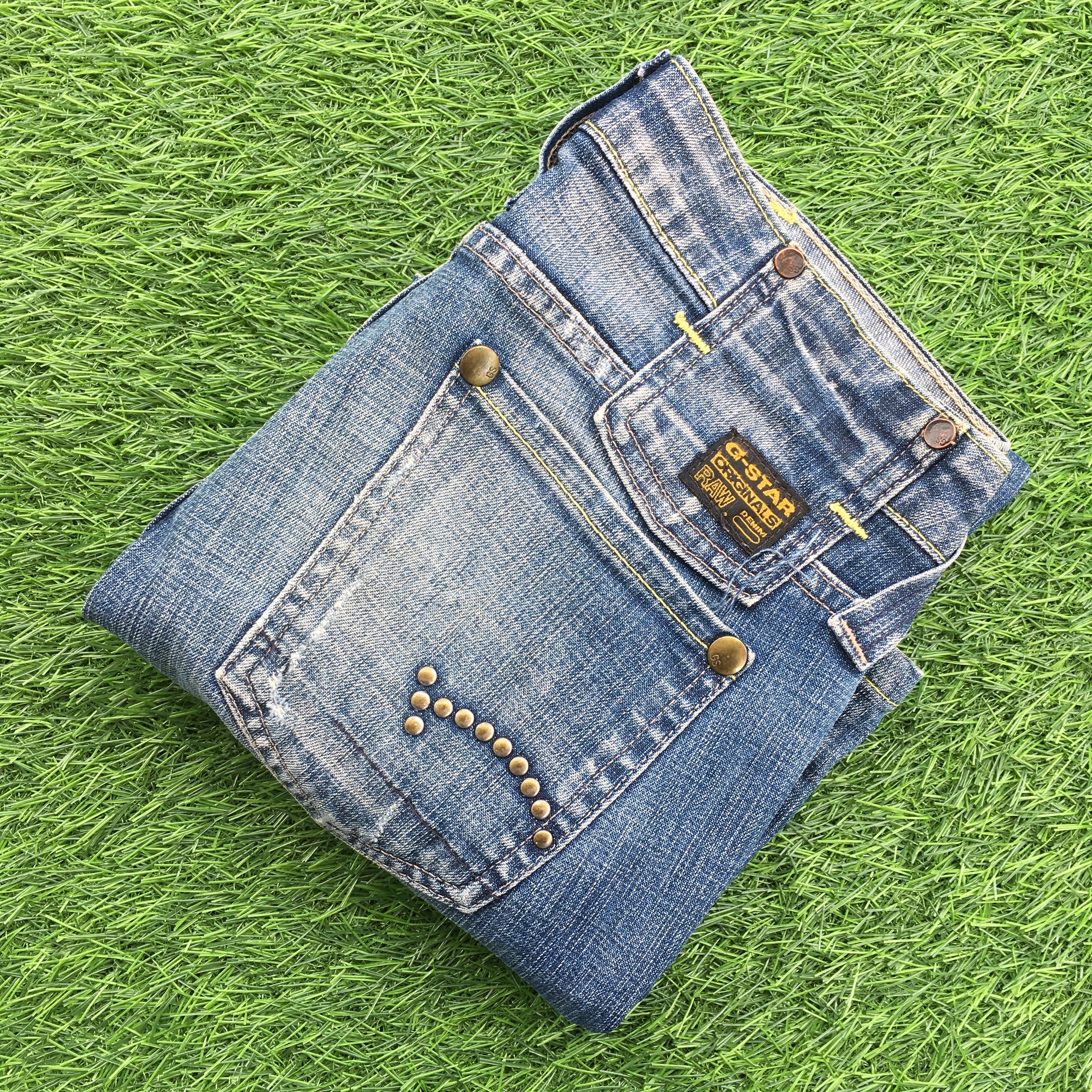 G-Star G-Star Raw Denim Low Waist Flared Denim D-1226 Size 25" / US 0 / IT 36 - 8 Thumbnail