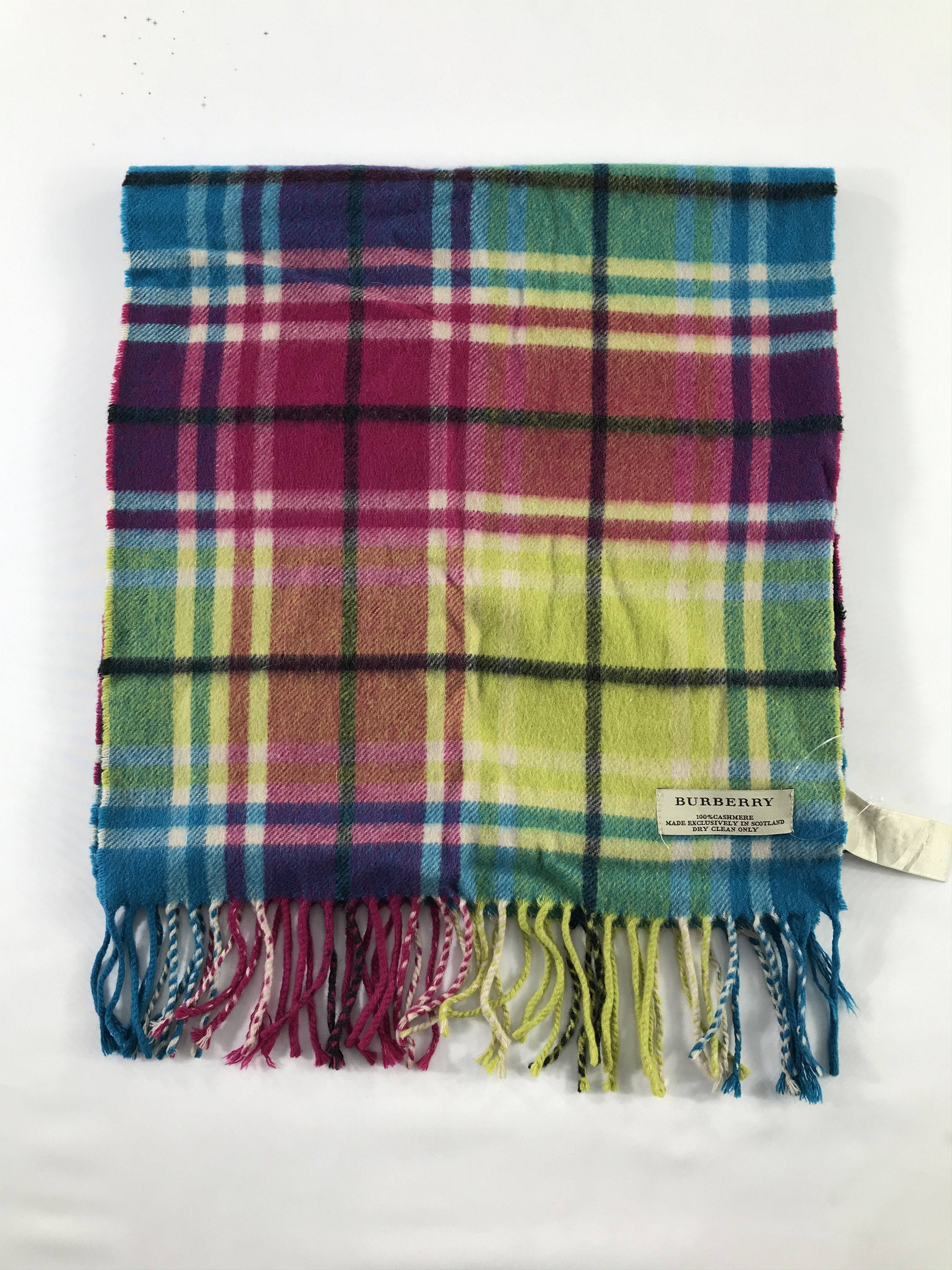 Burberry × Vintage Burberry Scarf / Muffler / Neckwear - WW465 Size ONE SIZE - 2 Thumbnail