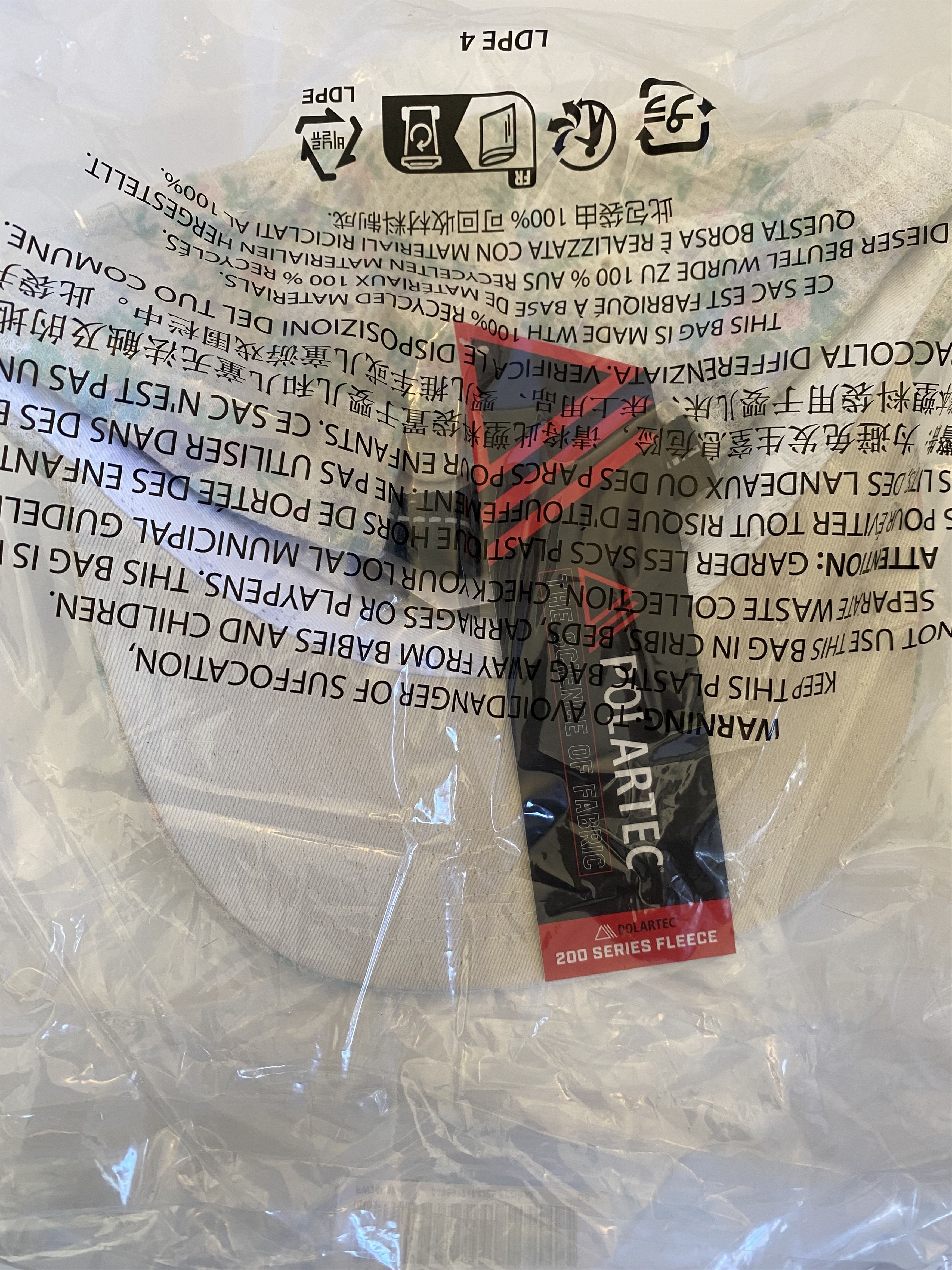 Supreme Polartec Waffle Small Box 6-Panel Size ONE SIZE - 2 Thumbnail