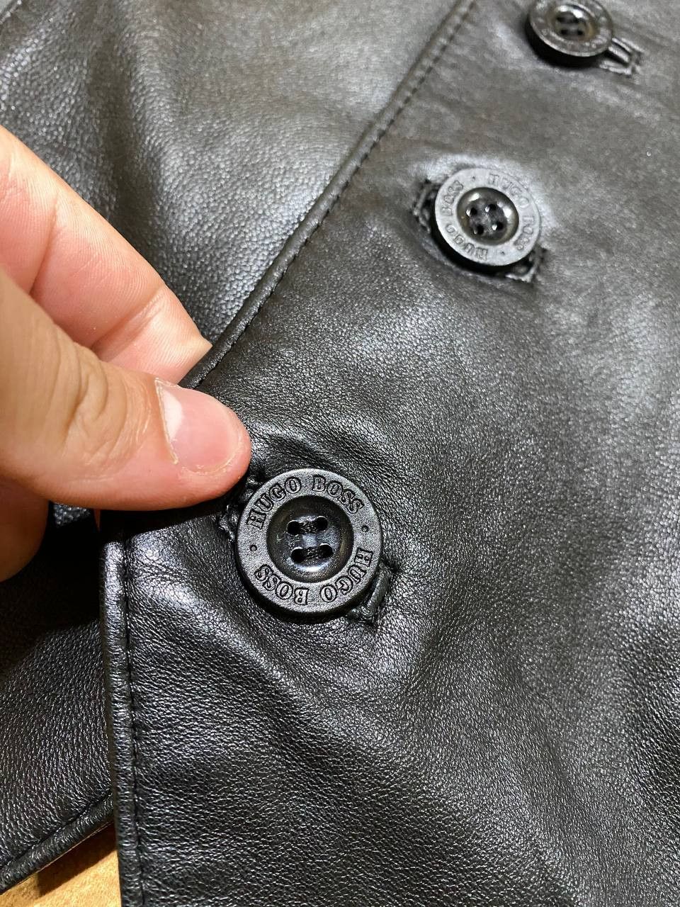 Hugo Boss Vintage Vest Hugo Boss black streetwear Y2K Size 40R - 8 Thumbnail