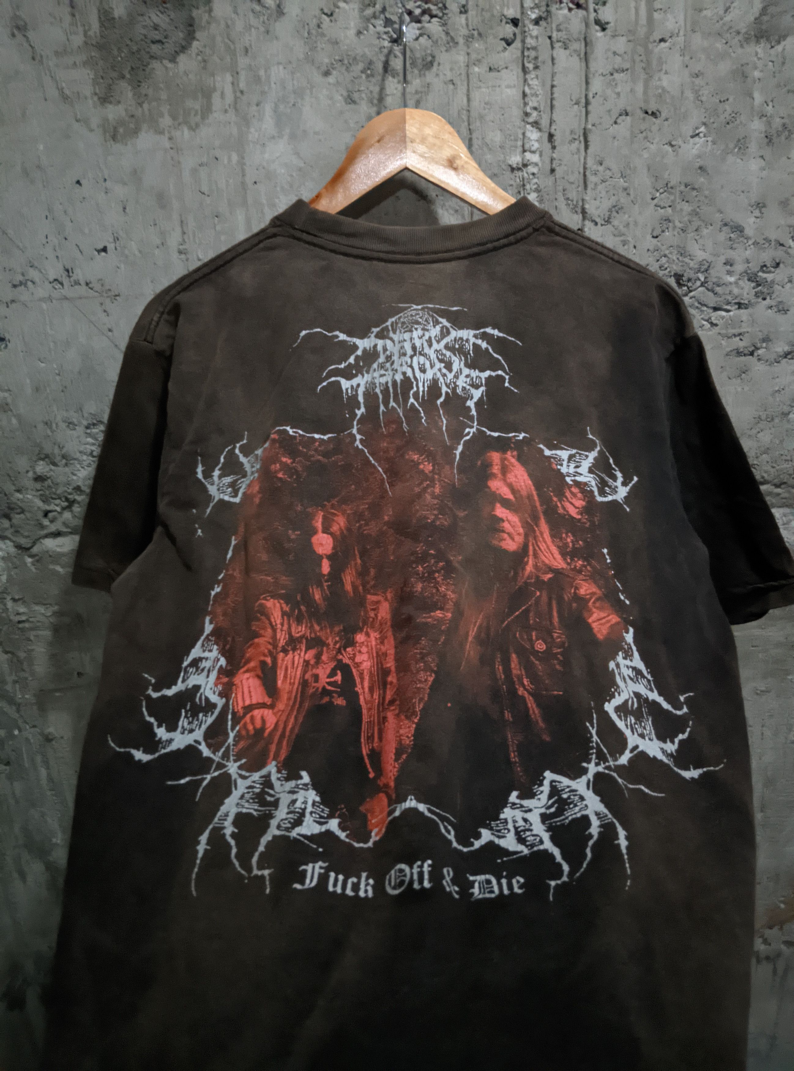 Band Tees Vintage darkthrone blackmetal sun fade distressed erd Size US L / EU 52-54 / 3 - 3 Thumbnail