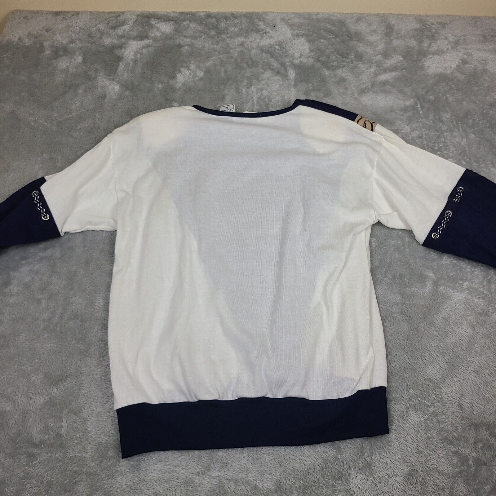 Vintage Bonnie & Bill By Holly Sweater Womens Size Medium Blouse Ret Size M / US 6-8 / IT 42-44 - 12 Thumbnail