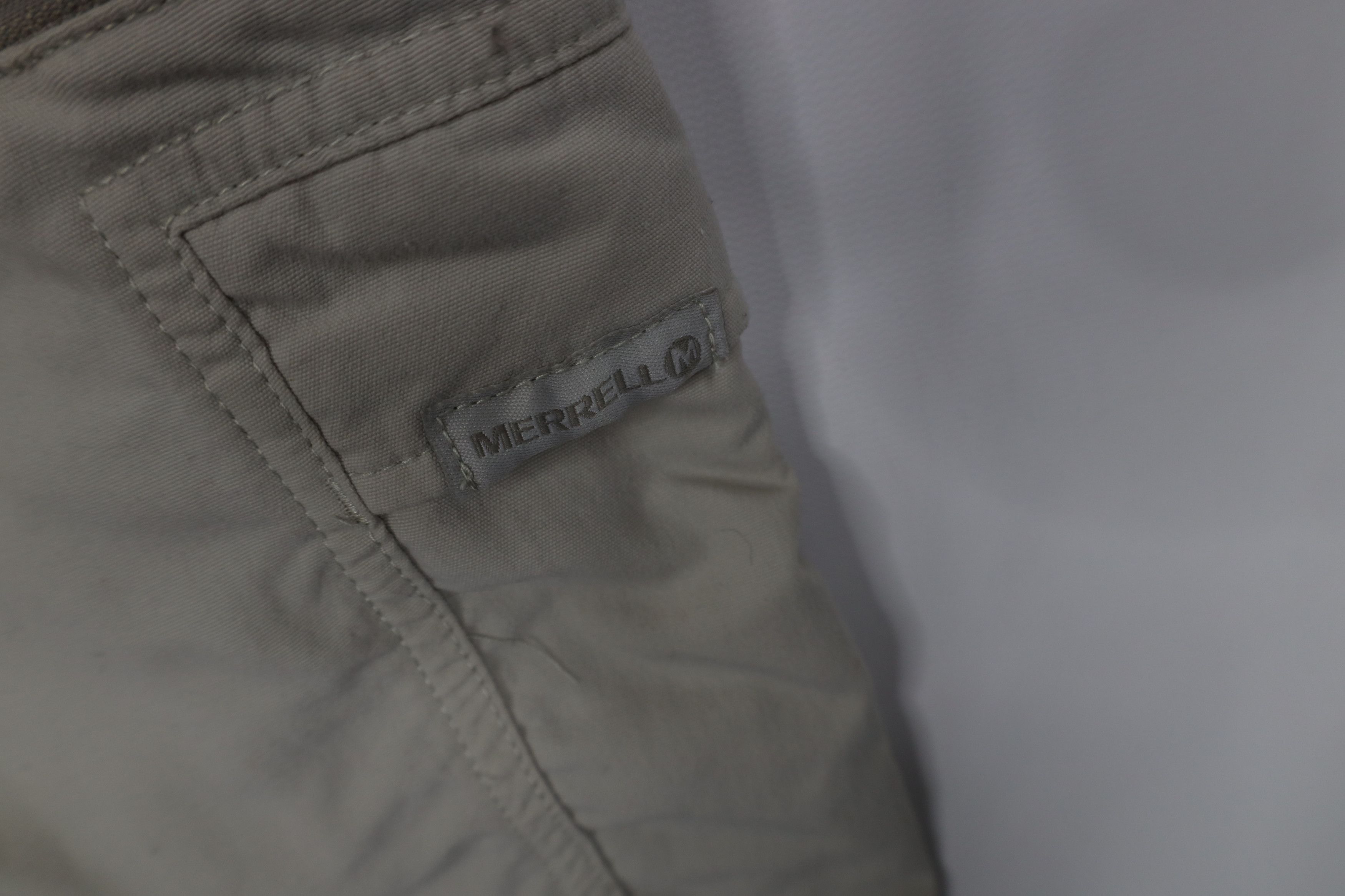 Merrell Vintage Y2K Merrell Hiking Trekking Cargo Shorts Stone Size US 38 / EU 54 - 7 Thumbnail