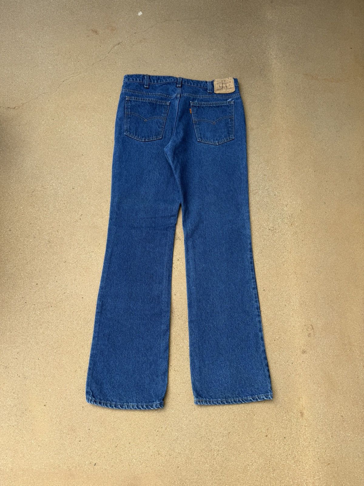Levi's Vintage 90’s Levi’s 517 Orange Tab Bootcut Flare Jeans 34x32 Size US 34 / EU 50 - 2 Thumbnail