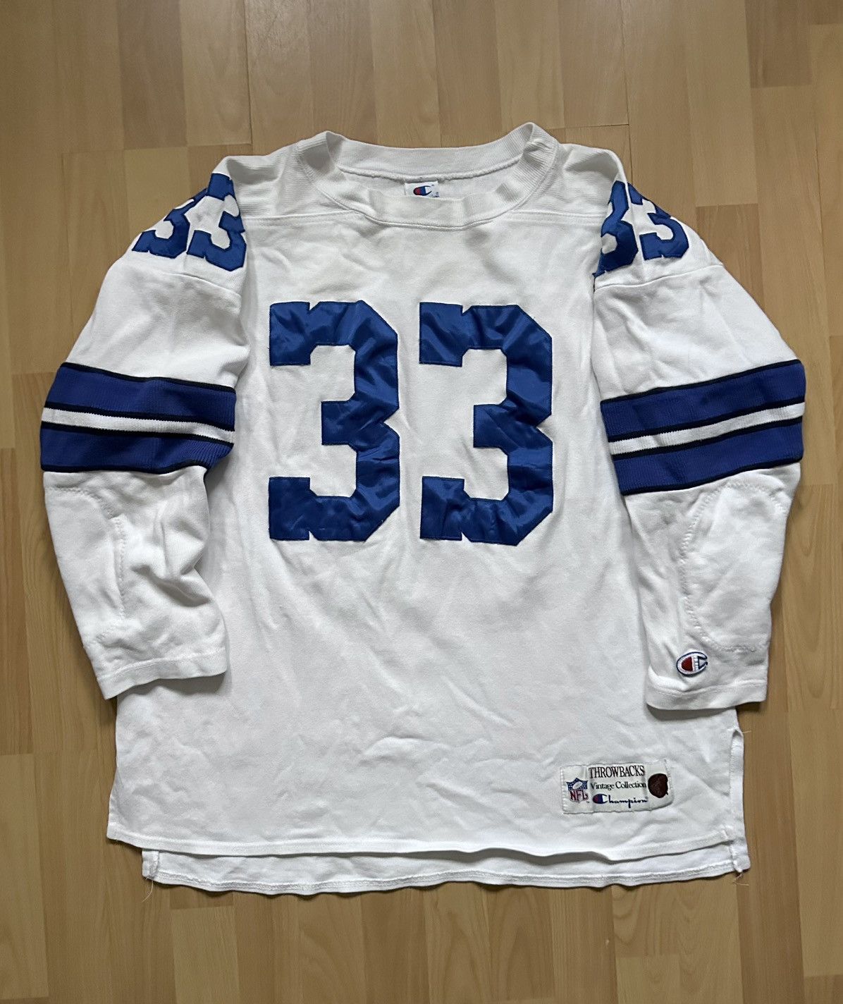 Champion Vintage Champion NFL Dallas Cowboys Jersey 1990s made in USA Size US XL / EU 56 / 4 - 1 Thumbnail