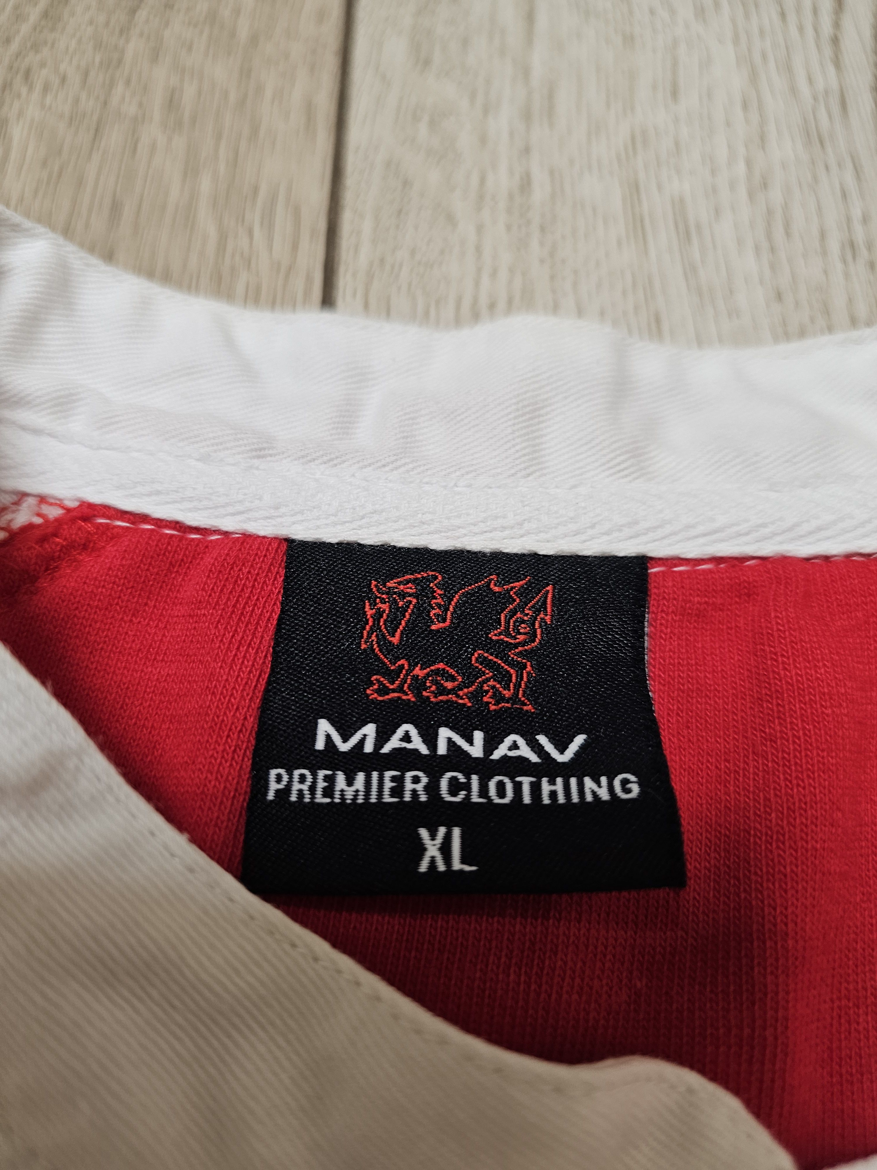 Vintage WALES RUGBY JERSEY VINTAGE WRU RUGBY SHIRT Size US XL / EU 56 / 4 - 9 Thumbnail