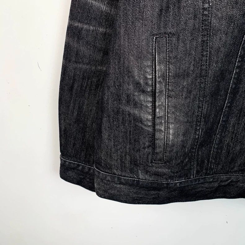 Balenciaga Balenciaga 24 Black and Grey Crown Rhinestone Cotton Lapel Size US M / EU 48-50 / 2 - 4 Thumbnail
