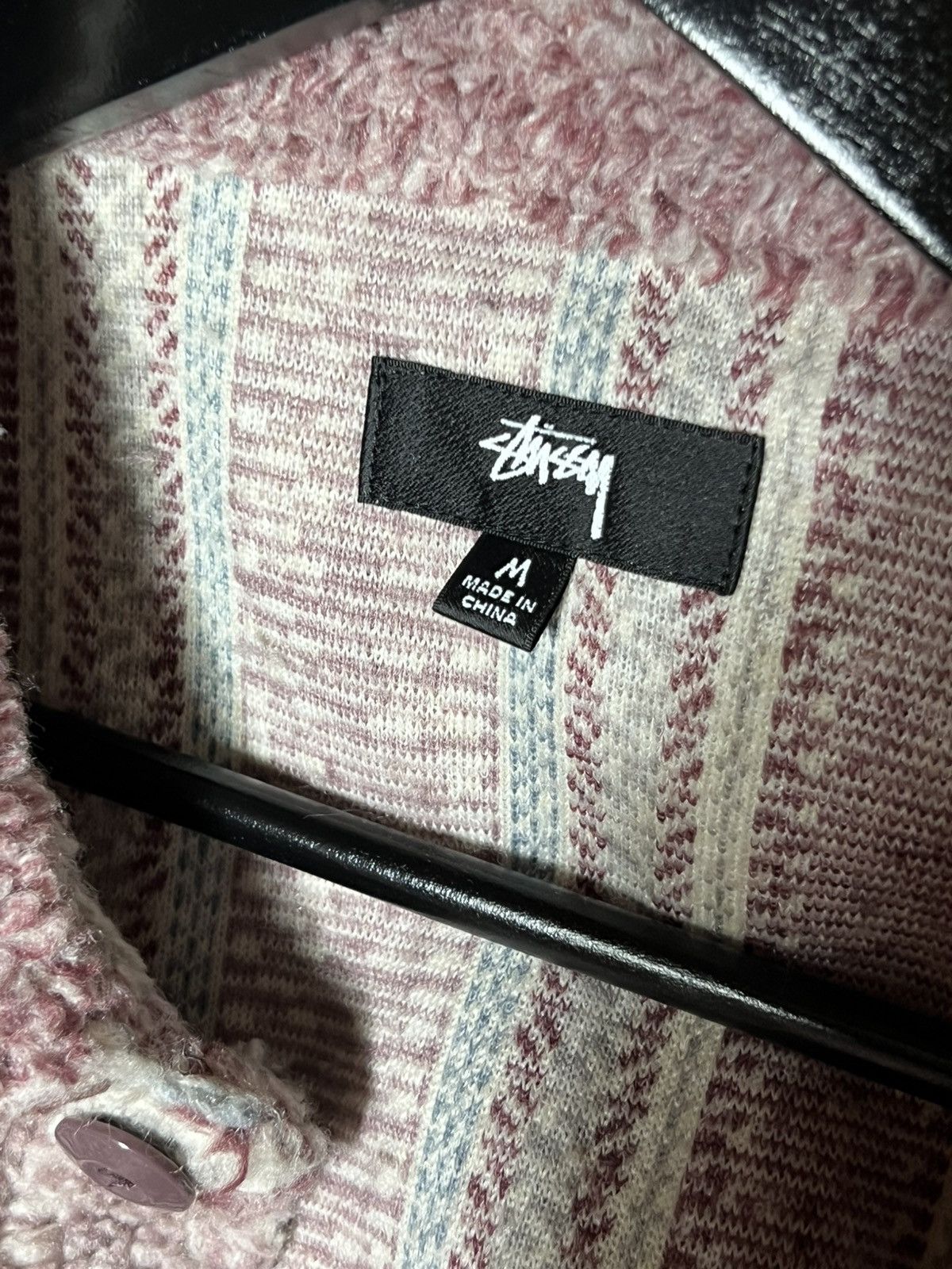 Stussy Stussy Striped Sherpa Shirt Size US M / EU 48-50 / 2 - 6 Thumbnail