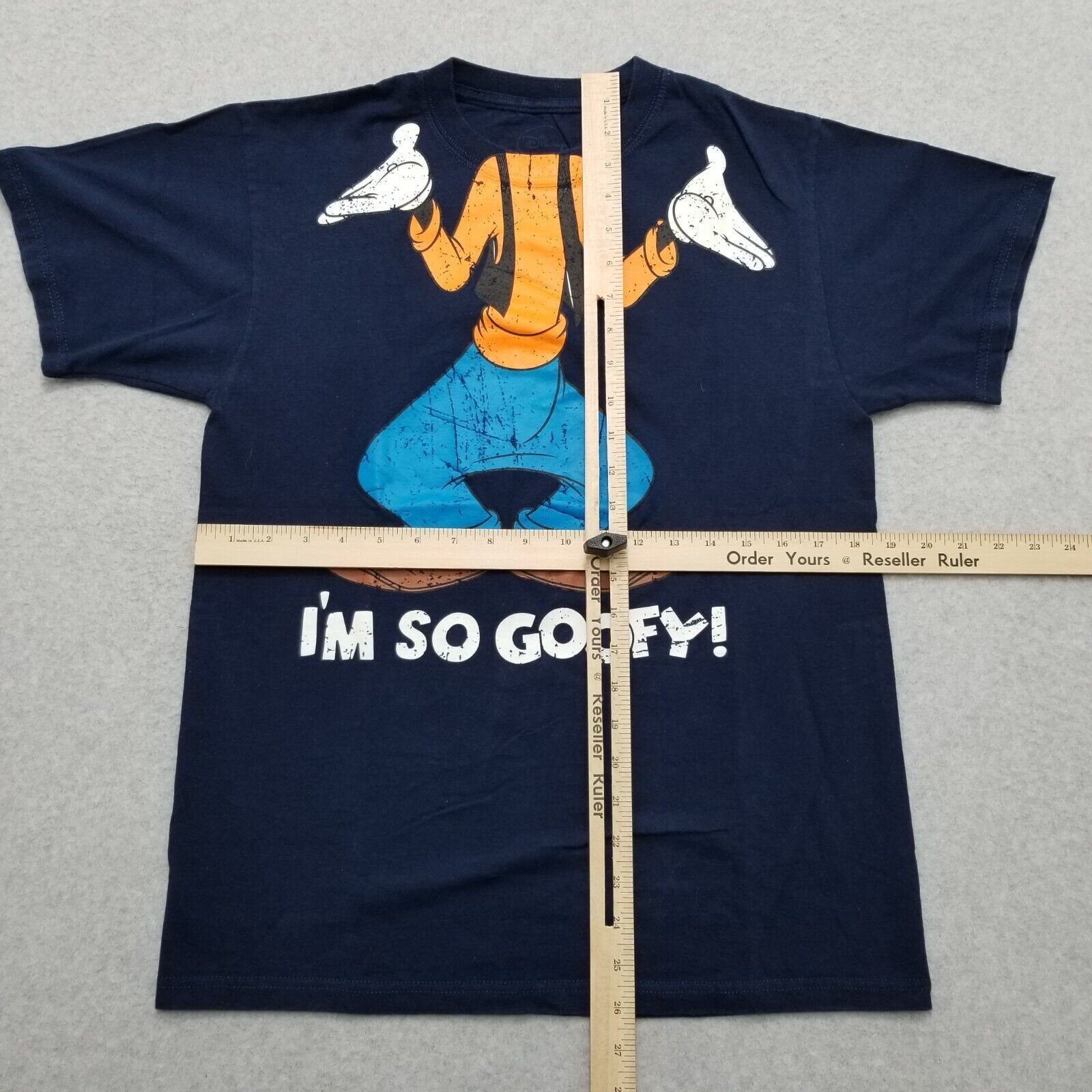 Disney Disney Goofy Shirt Mens Medium Blue Short Sleeve Crew Neck Size US M / EU 48-50 / 2 - 7 Thumbnail