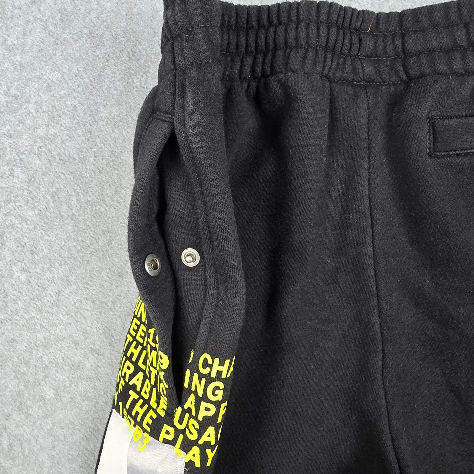 Champion Champion Medium Black Logo Joggers Drawstring Pockets Size US 32 / EU 48 - 5 Thumbnail